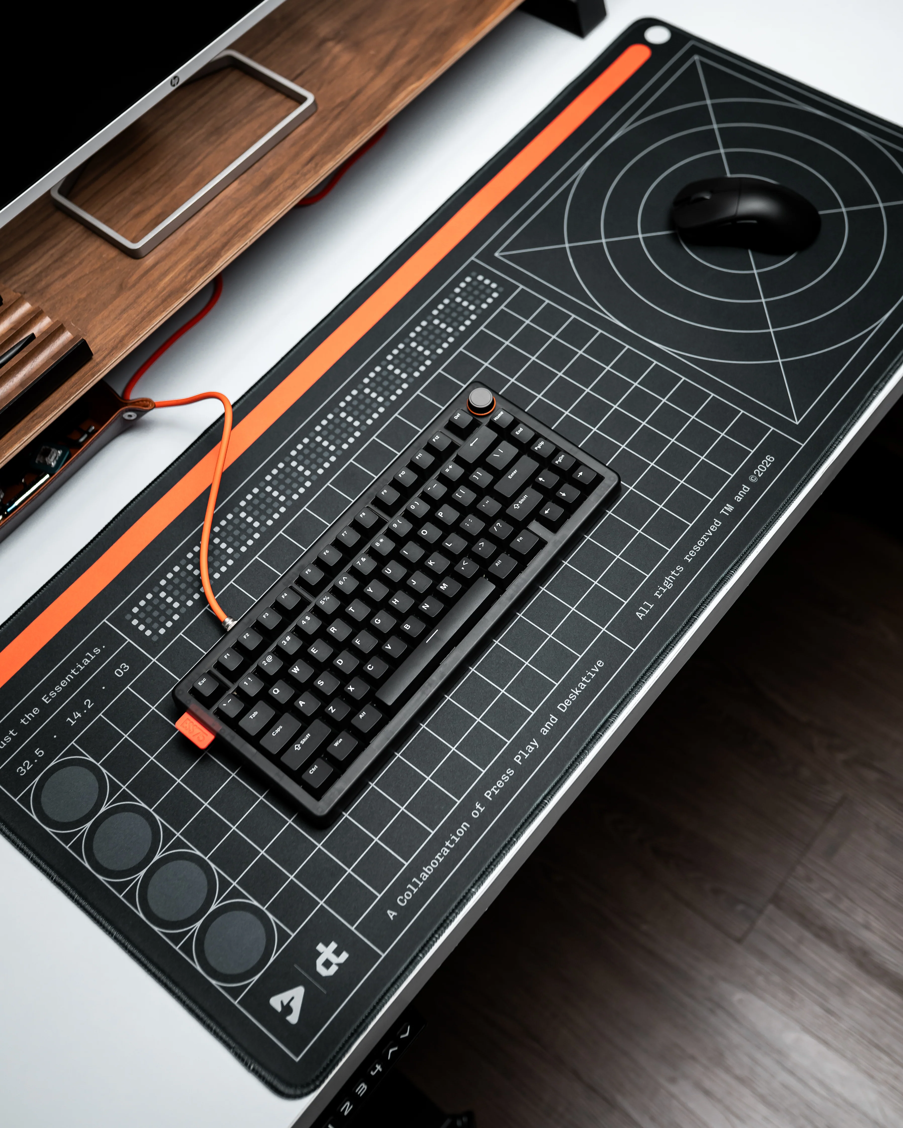 ESSENTIAL - Press Play x Deskative Gaming Mousepad Deskmat - Image 15