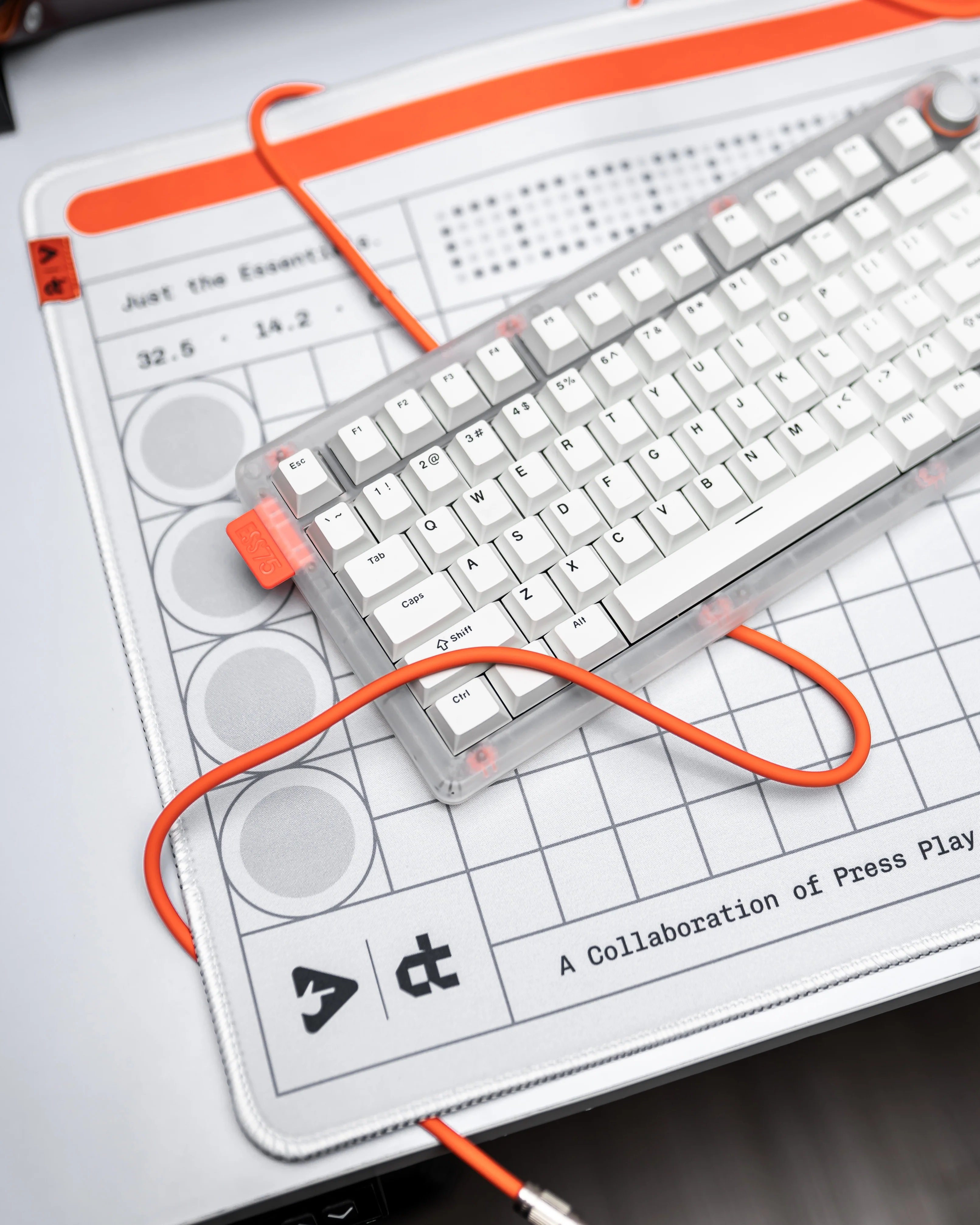 ESSENTIAL - Press Play x Deskative Gaming Mousepad Deskmat - Image 21