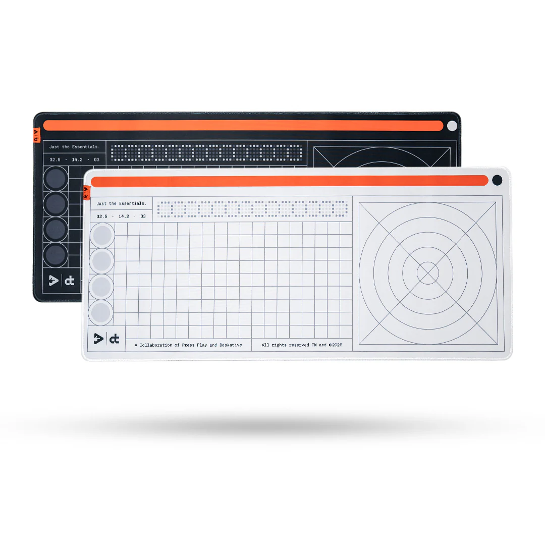 ESSENTIAL - Press Play x Deskative Gaming Mousepad Deskmat - Image 3