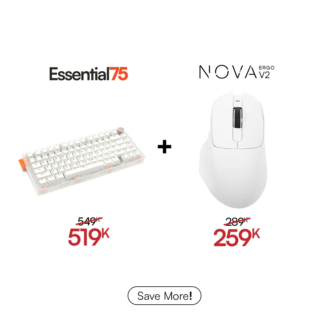 [BUNDLE] Essential75 Wired Keyboard & Mouse Bundle - Image 10