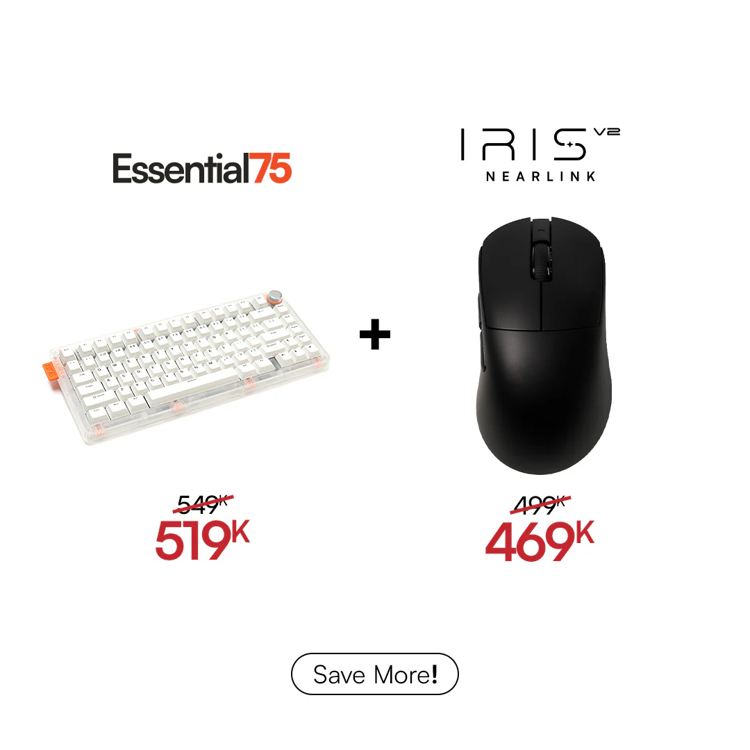 [BUNDLE] Essential75 Wired Keyboard & Mouse Bundle - Image 5