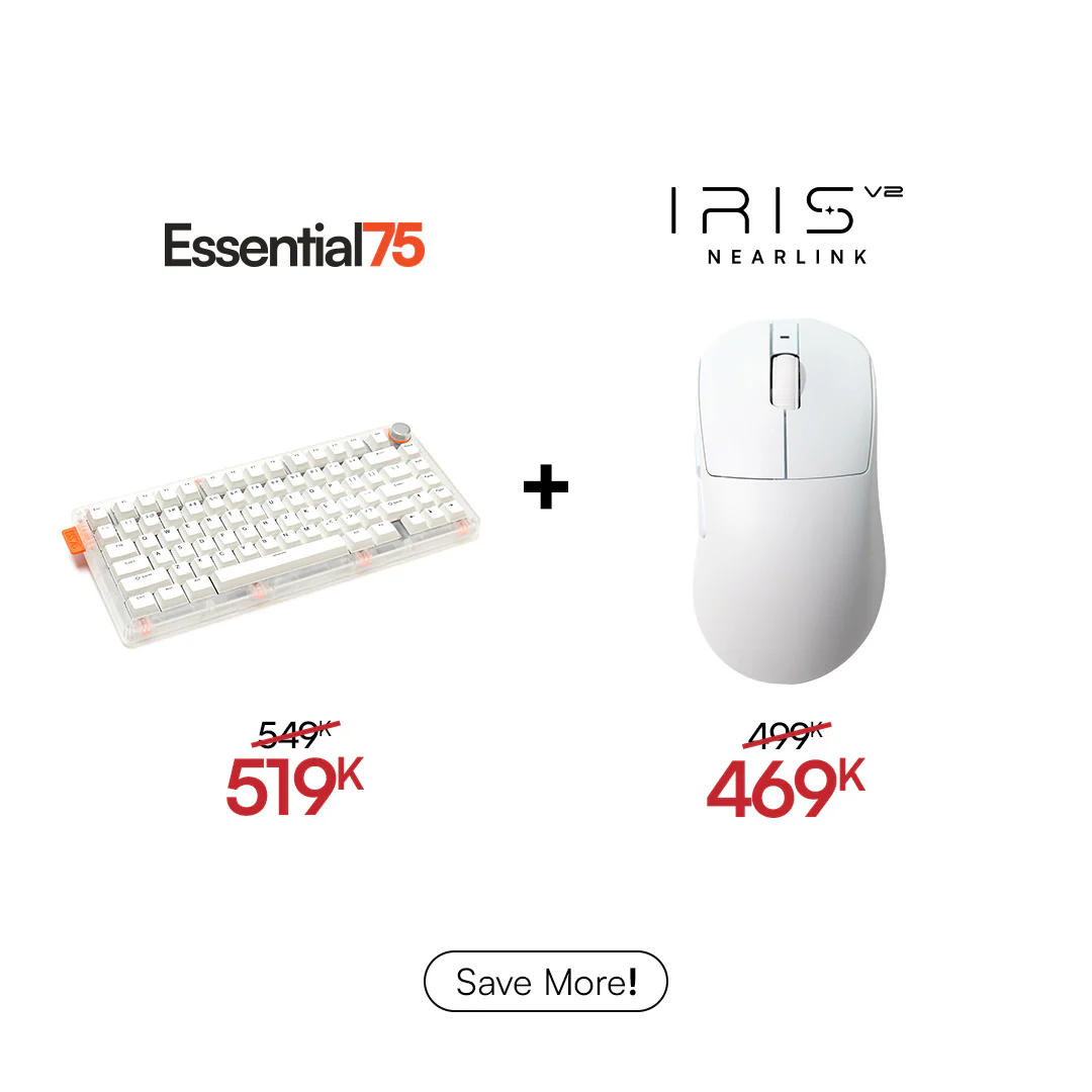 [BUNDLE] Essential75 Wired Keyboard & Mouse Bundle - Image 6