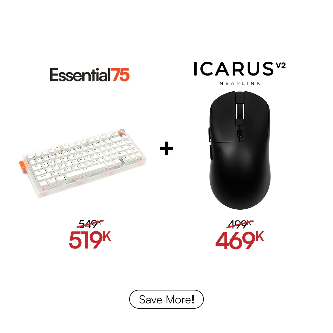 [BUNDLE] Essential75 Wired Keyboard & Mouse Bundle - Image 7