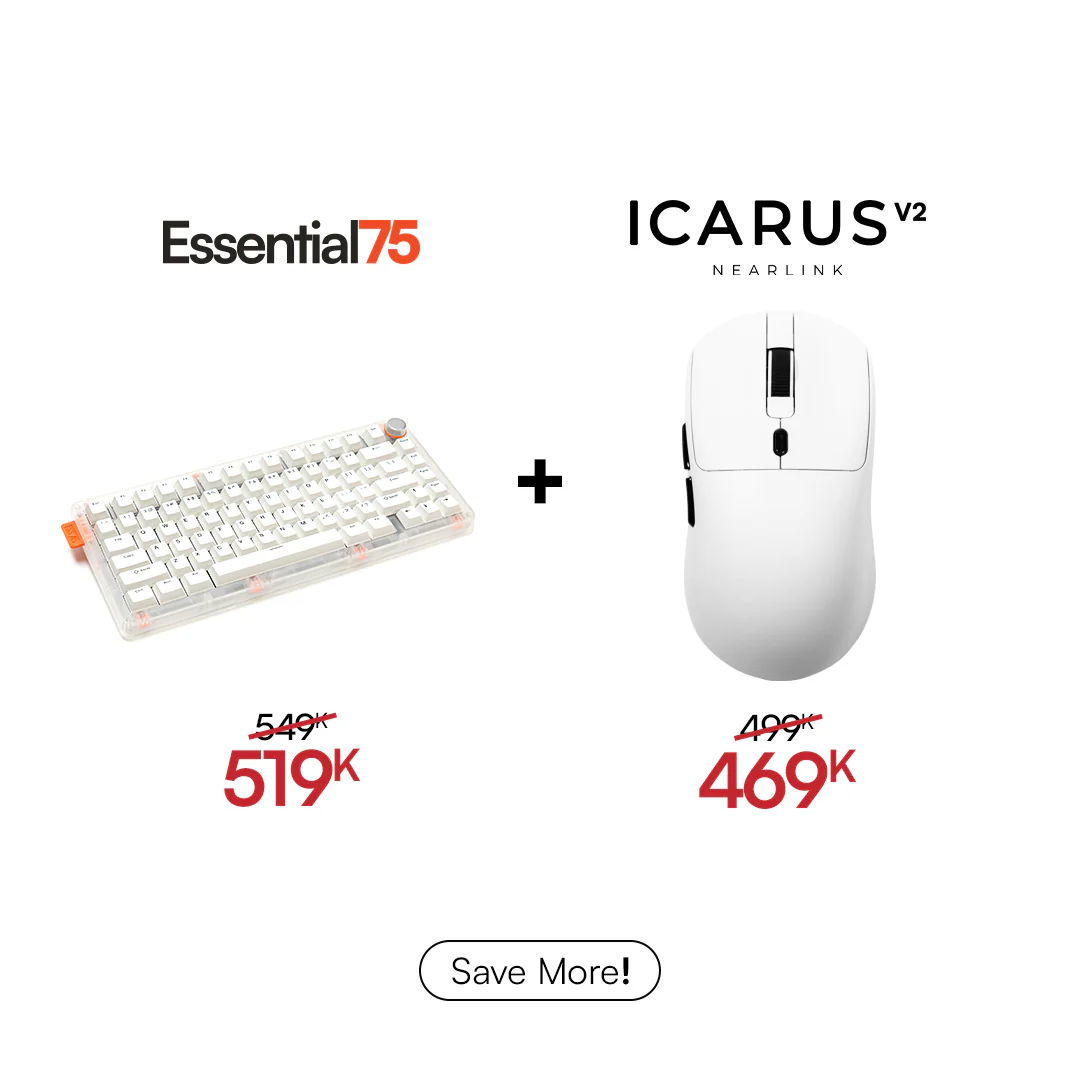 [BUNDLE] Essential75 Wired Keyboard & Mouse Bundle - Image 8