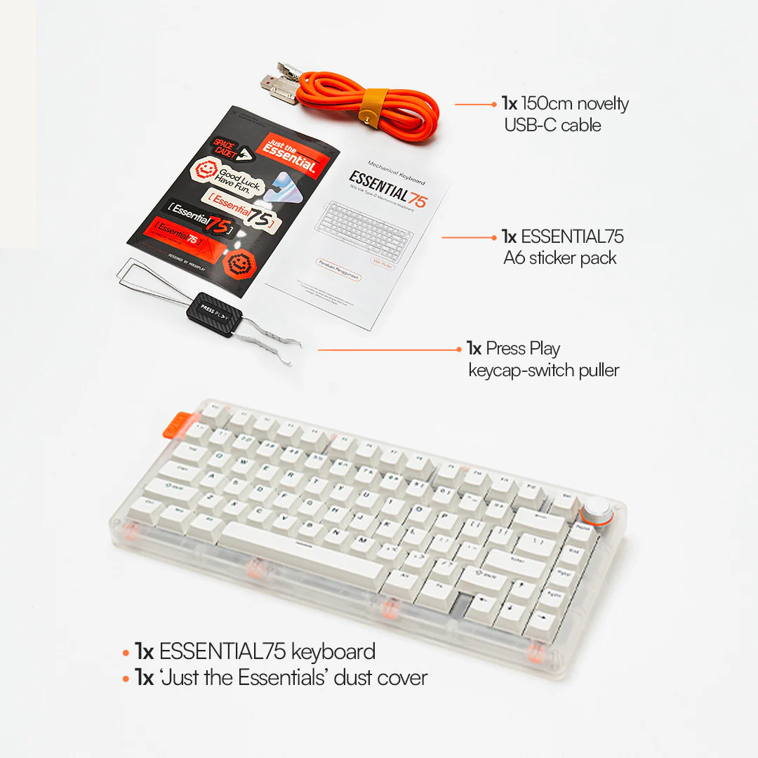 ESSENTIAL75W 75% Wireless Mechanical Keyboard - Image 6