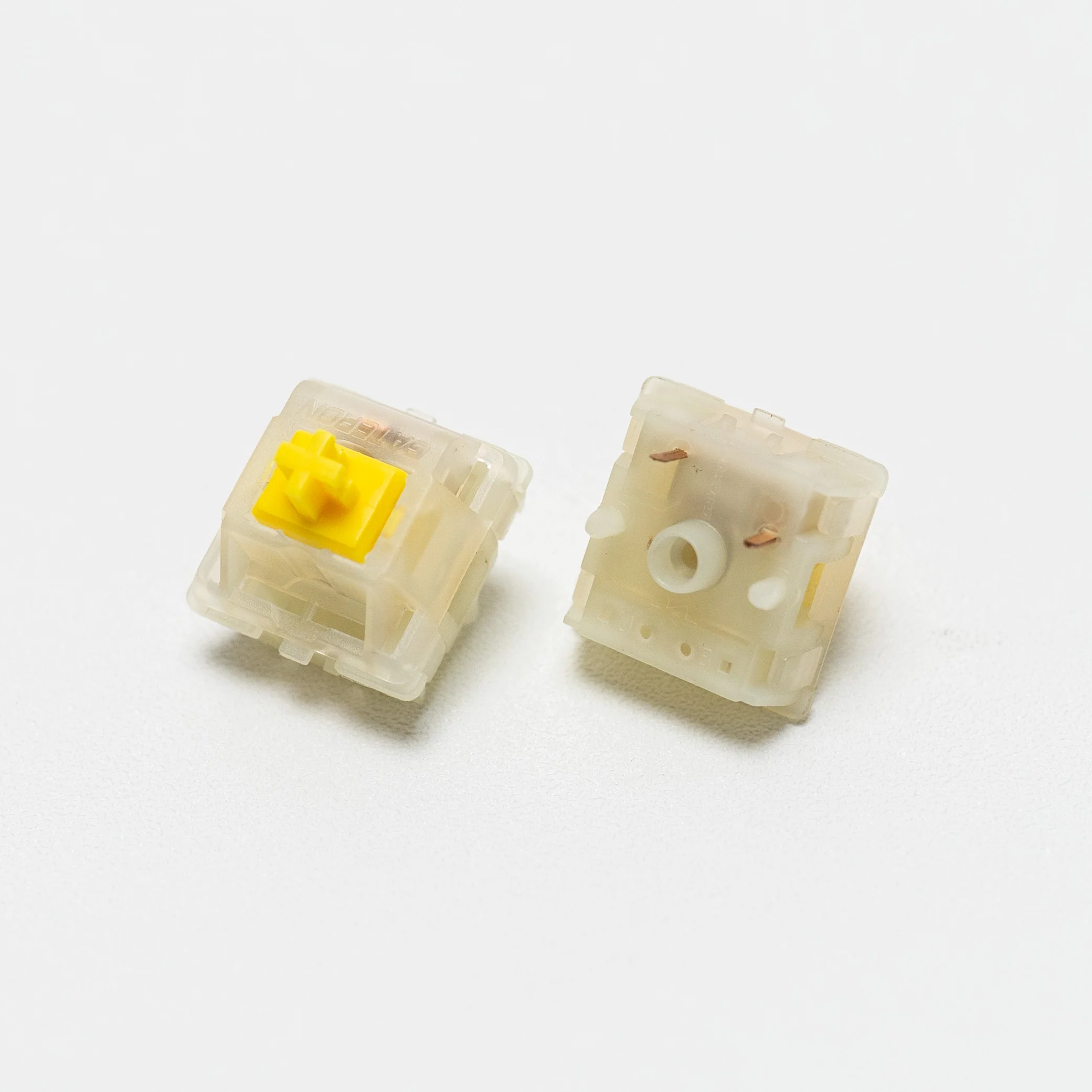 GATERON CAP Milky Yellow KS-25 V2 Linear Switch 50g Plate Mount - Image 5
