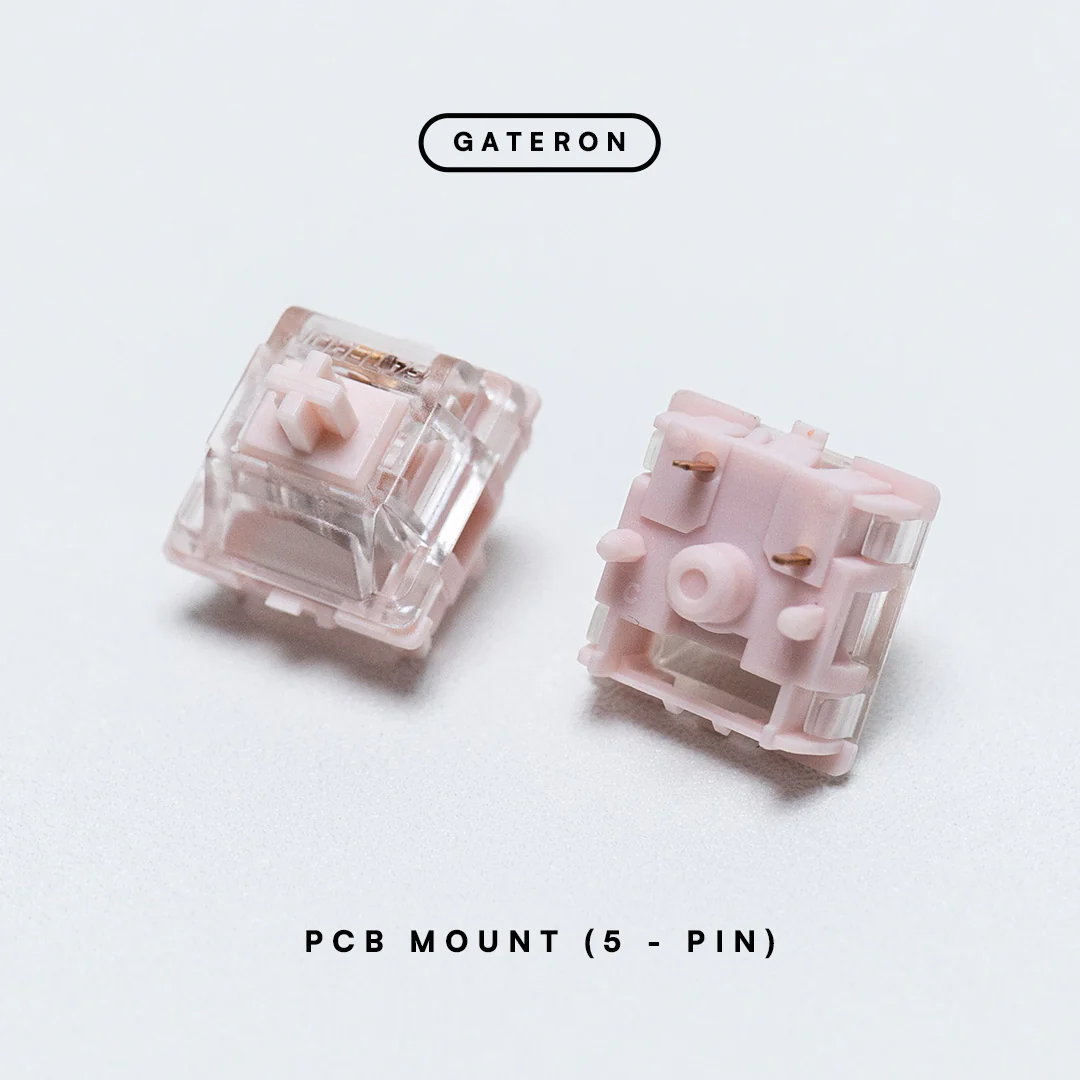 GATERON Strawberry Jelly 43g Linear Switch PCB Mount - Image 2