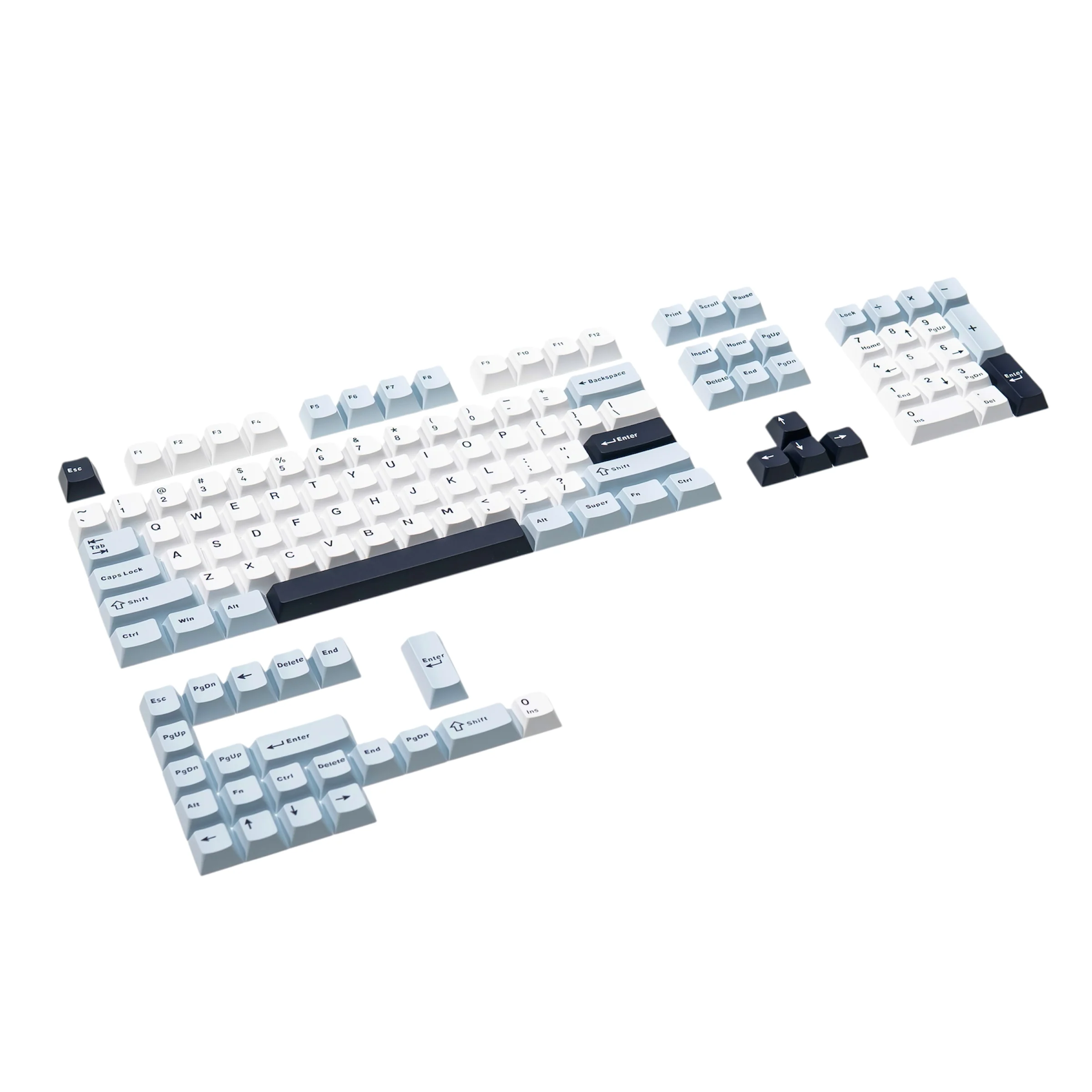 GLACIER PBT Doubleshot Keycaps Set by Press Play - Image 9