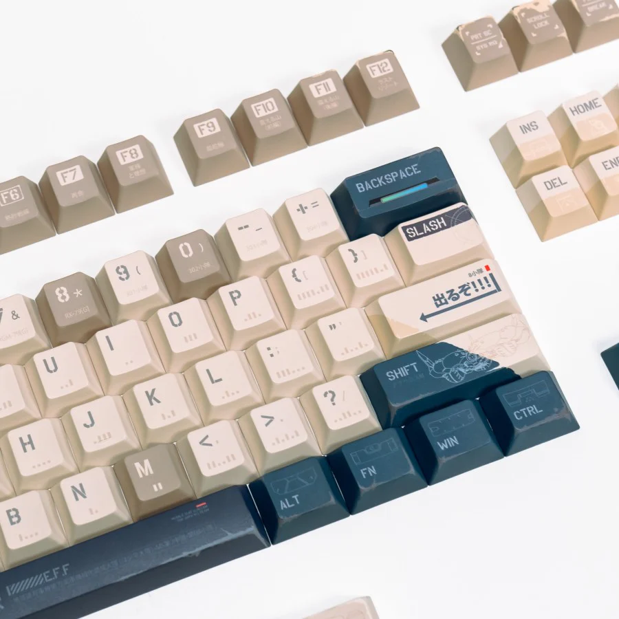 GUNDAM MS08 PBT Dye Sub Keycaps - Image 6