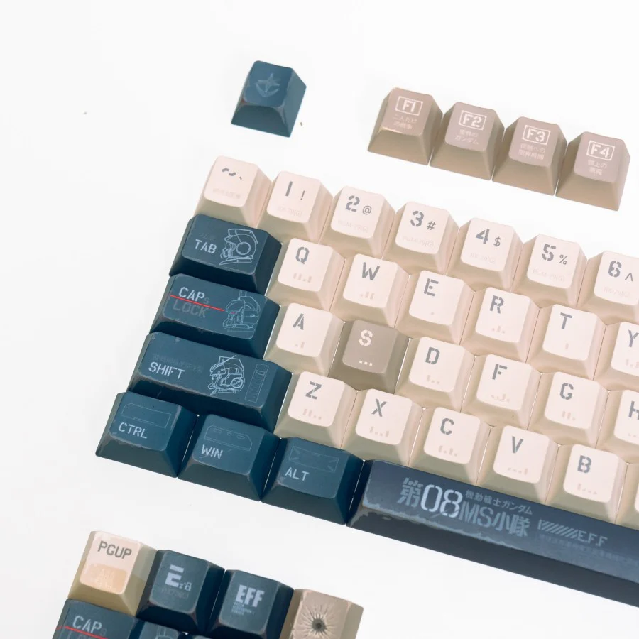 GUNDAM MS08 PBT Dye Sub Keycaps - Image 9