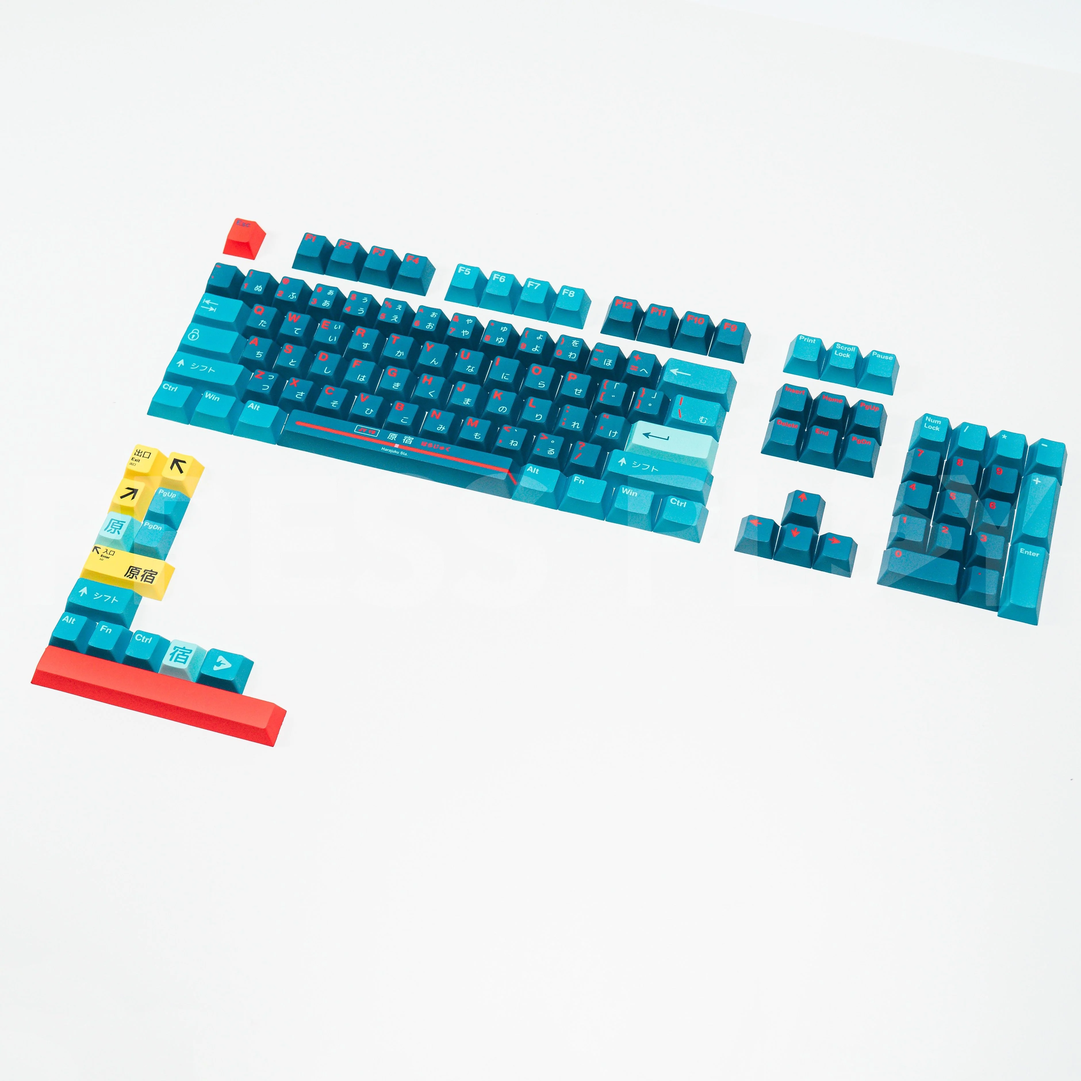PPBT HARAJUKU PBT Dye Sub Keycap Set Japanese Root by Press Play - Image 10