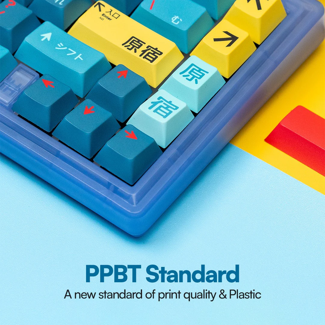 PPBT HARAJUKU PBT Dye Sub Keycap Set Japanese Root by Press Play - Image 3