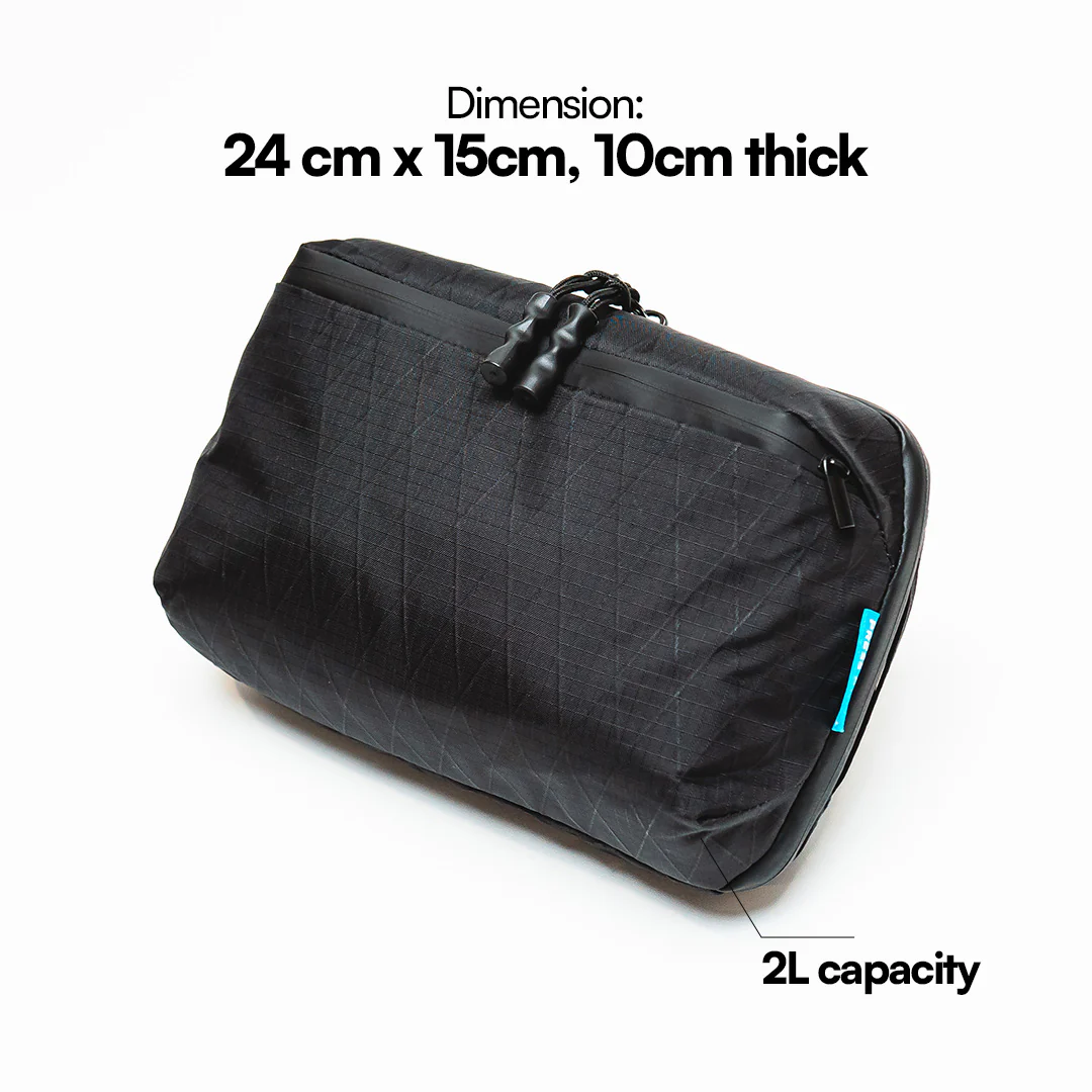 KINETIC XL Tech & Travel Pouch Accessory Bag - Image 2