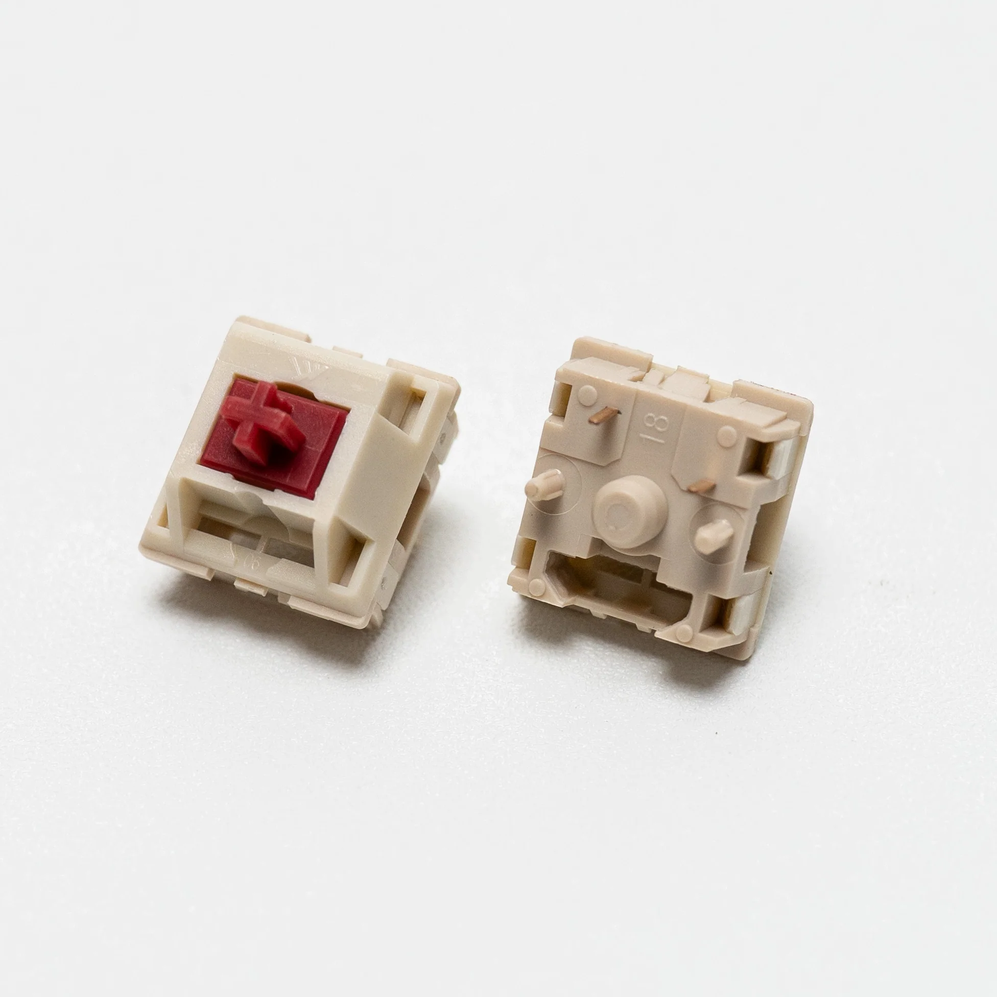 KTT Retro Red 58g POK Linear Switch PCB Mount - Image 5