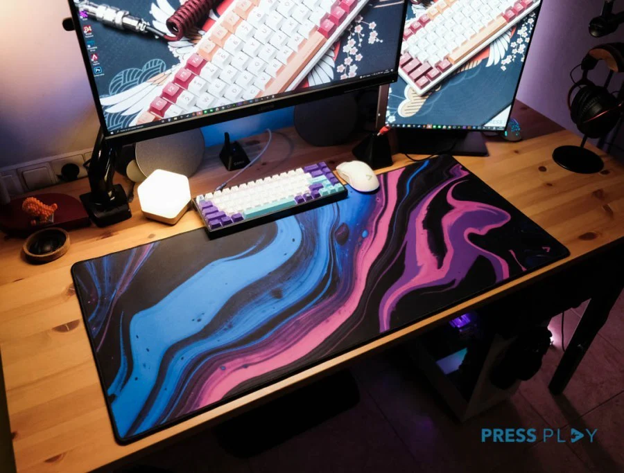 LIQUID Series Gaming Mousepad Deskmat by Press Play - Image 3