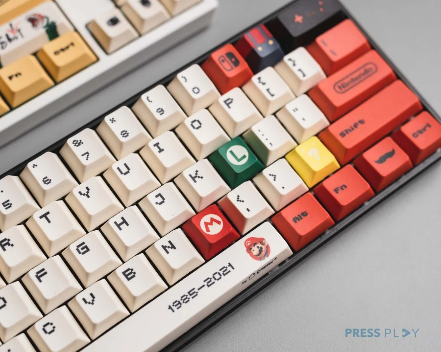 Mario PBT Dye Sub Keycaps Full Size 108 Keys - Image 2