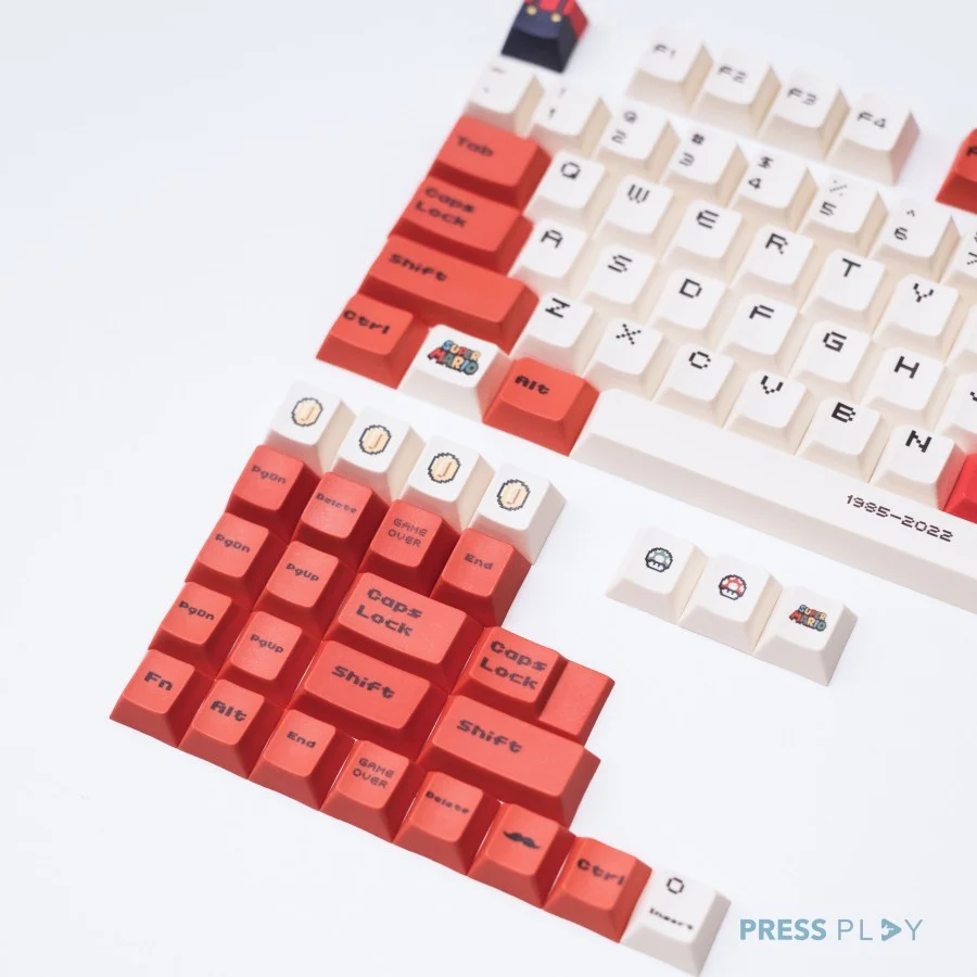 Mario PBT Dye Sub Keycaps Full Size 108 Keys - Image 6