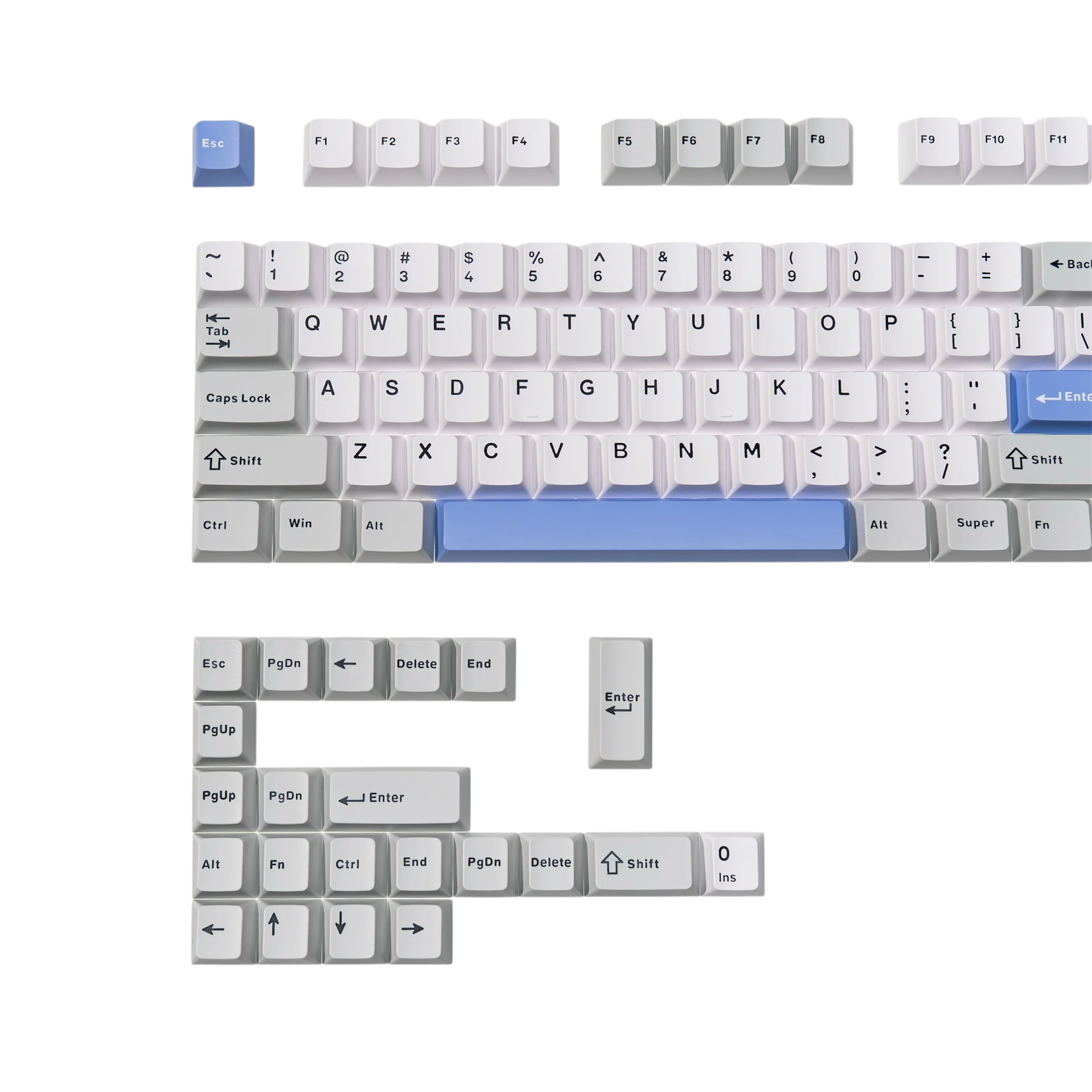 MIST PBT Doubleshot Keycaps Set - Image 7