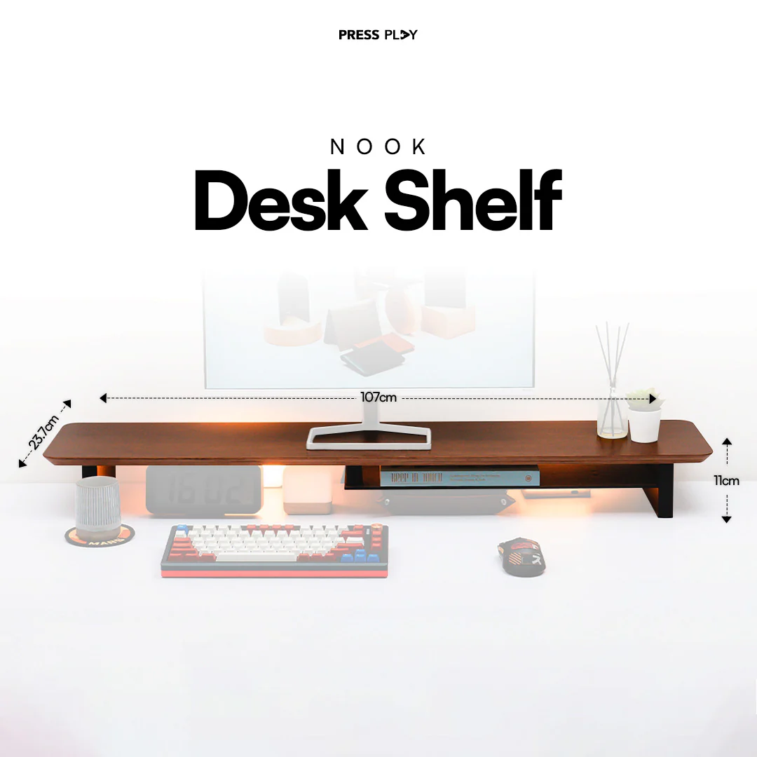 NOOK DESK SHELF Laptop Monitor Riser - Image 10