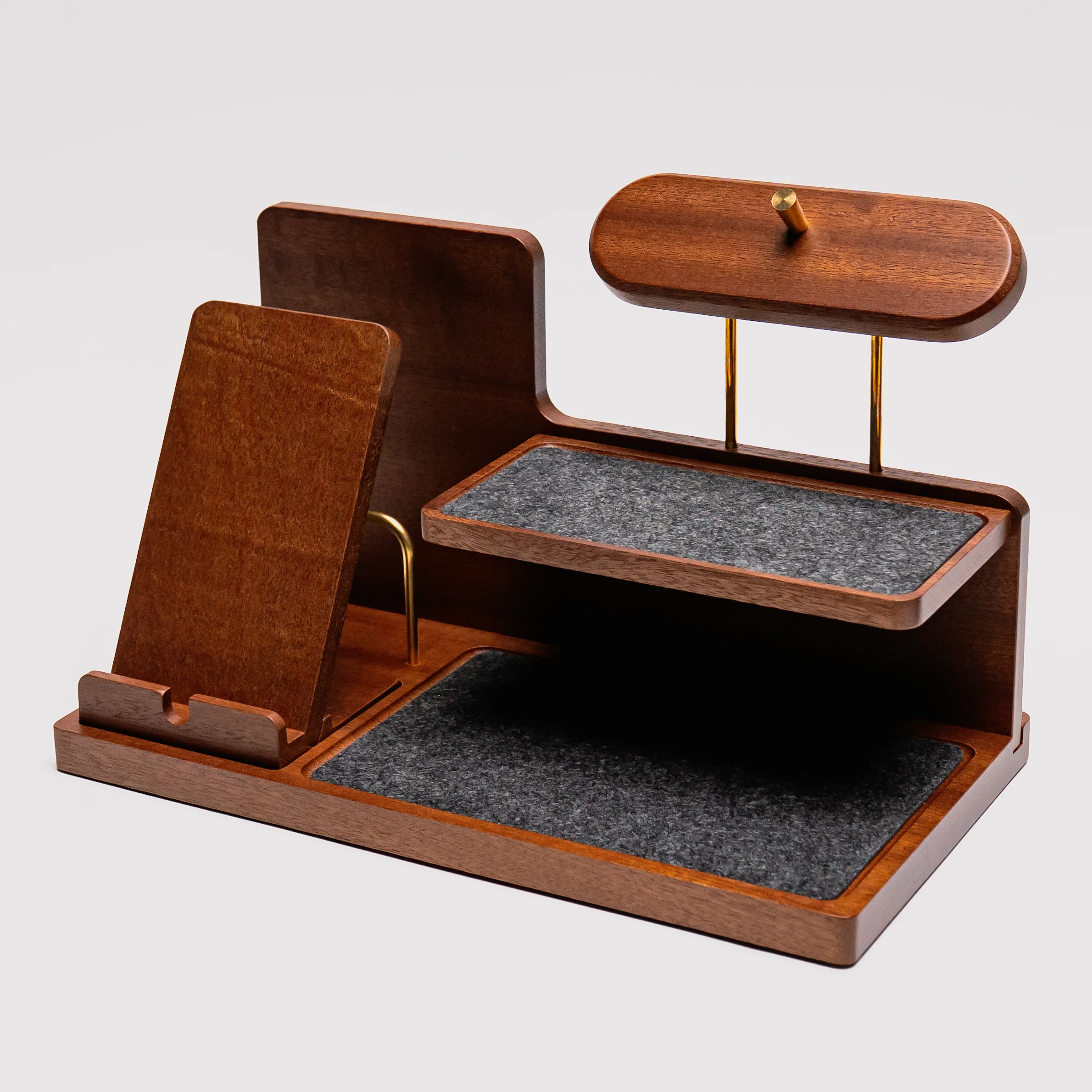 NOOK Nightstand Organizer Gadget Smartphone Wristwatch Tray - Image 5