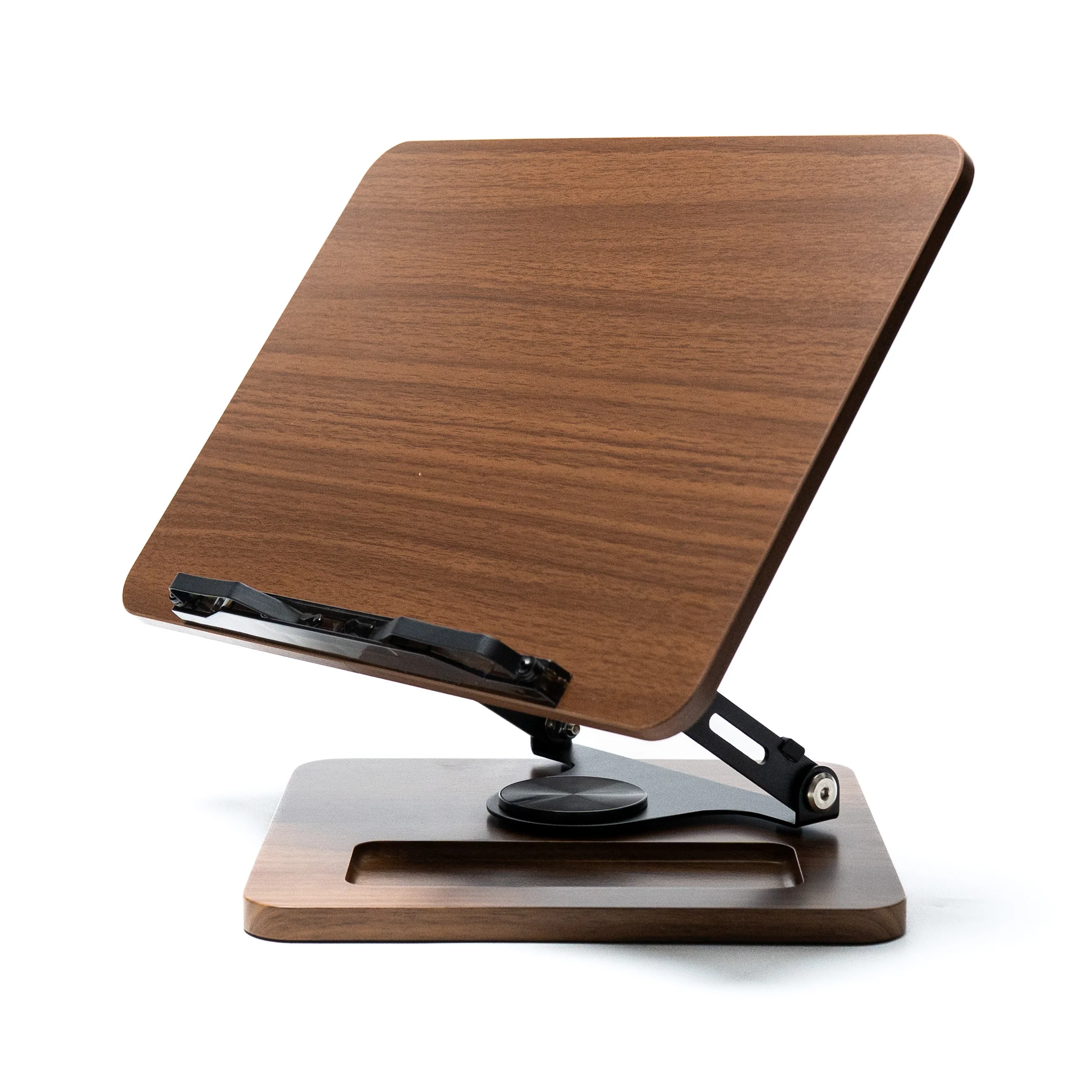 NOOK Wooden Swivel Book Holder Stand Multifunction - Image 7