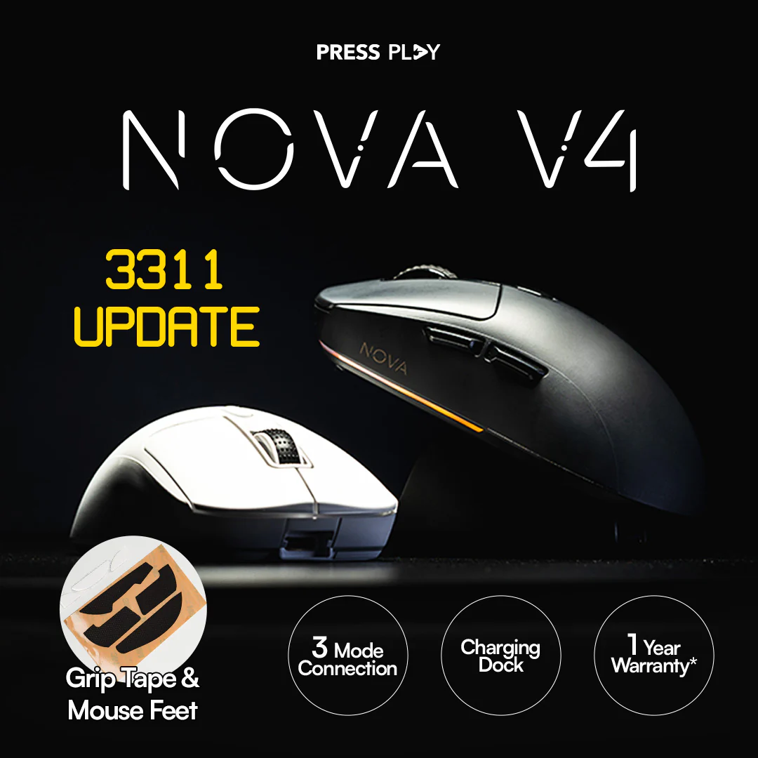 NOVA V4 Lightweight Wireless Gaming Mouse - Image 2