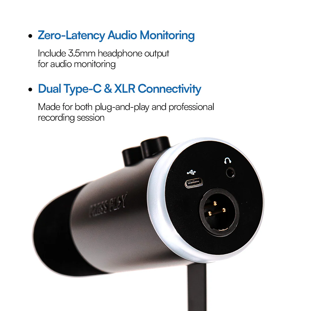 PODIUM D V2 Dynamic Microphone Type-C USB - Image 5