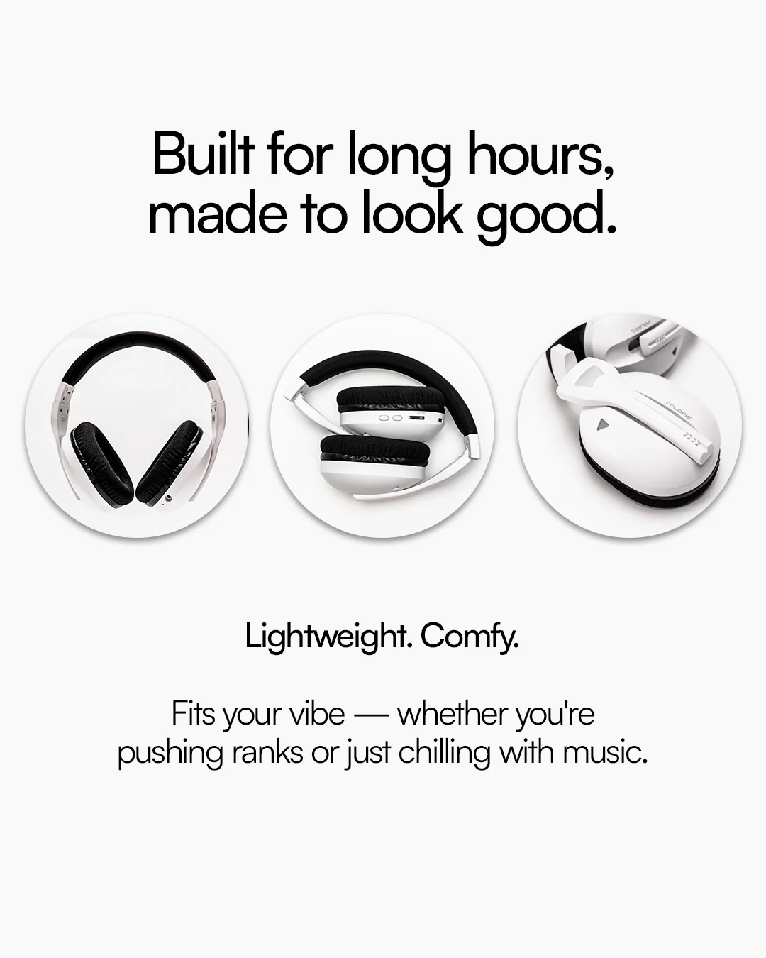 POLARIS Quad-Mode Gaming Headphones with Mic - Image 5