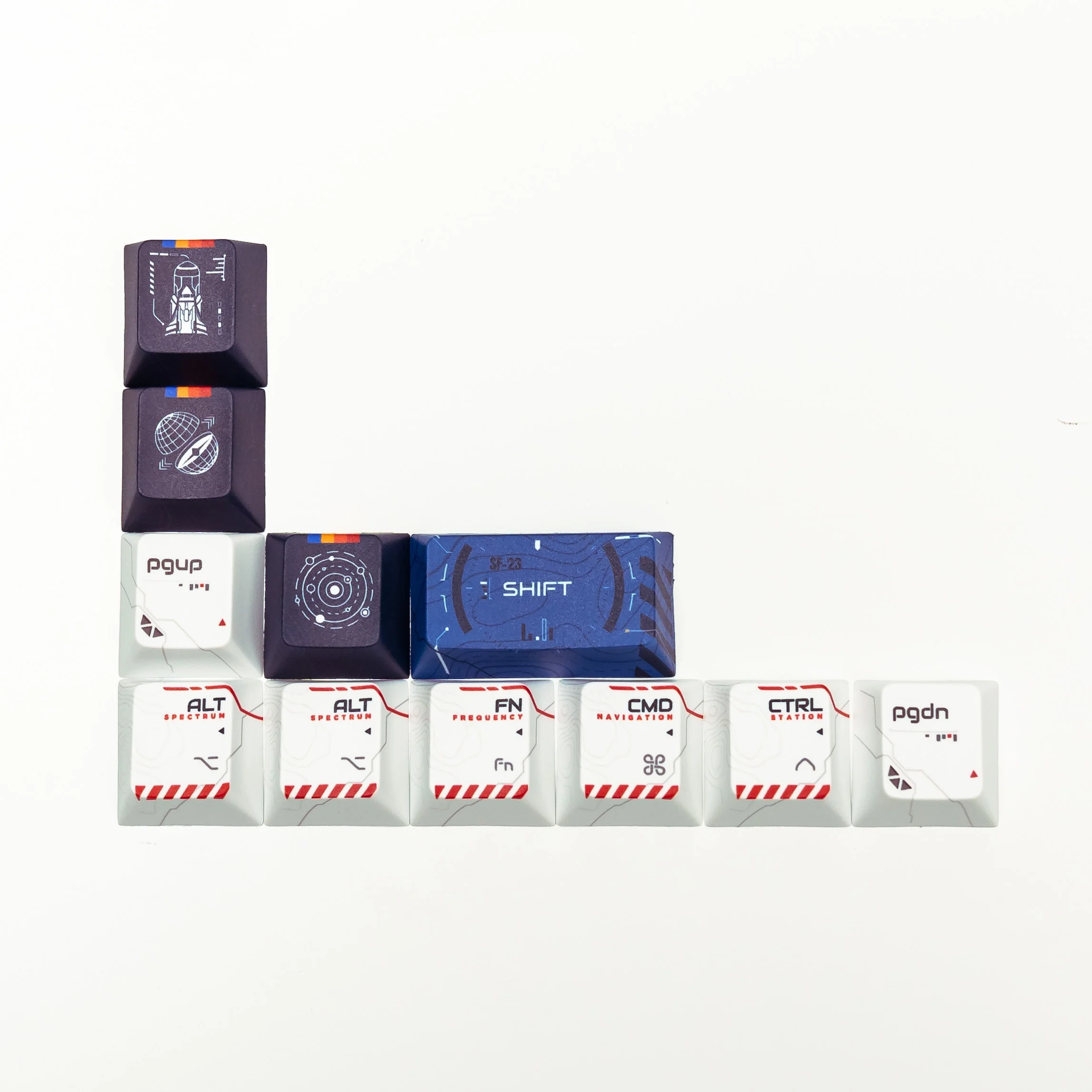 PPBT COSMONAUT PBT Dye Sub Keycap Set by Press Play x Phangkey - Image 12