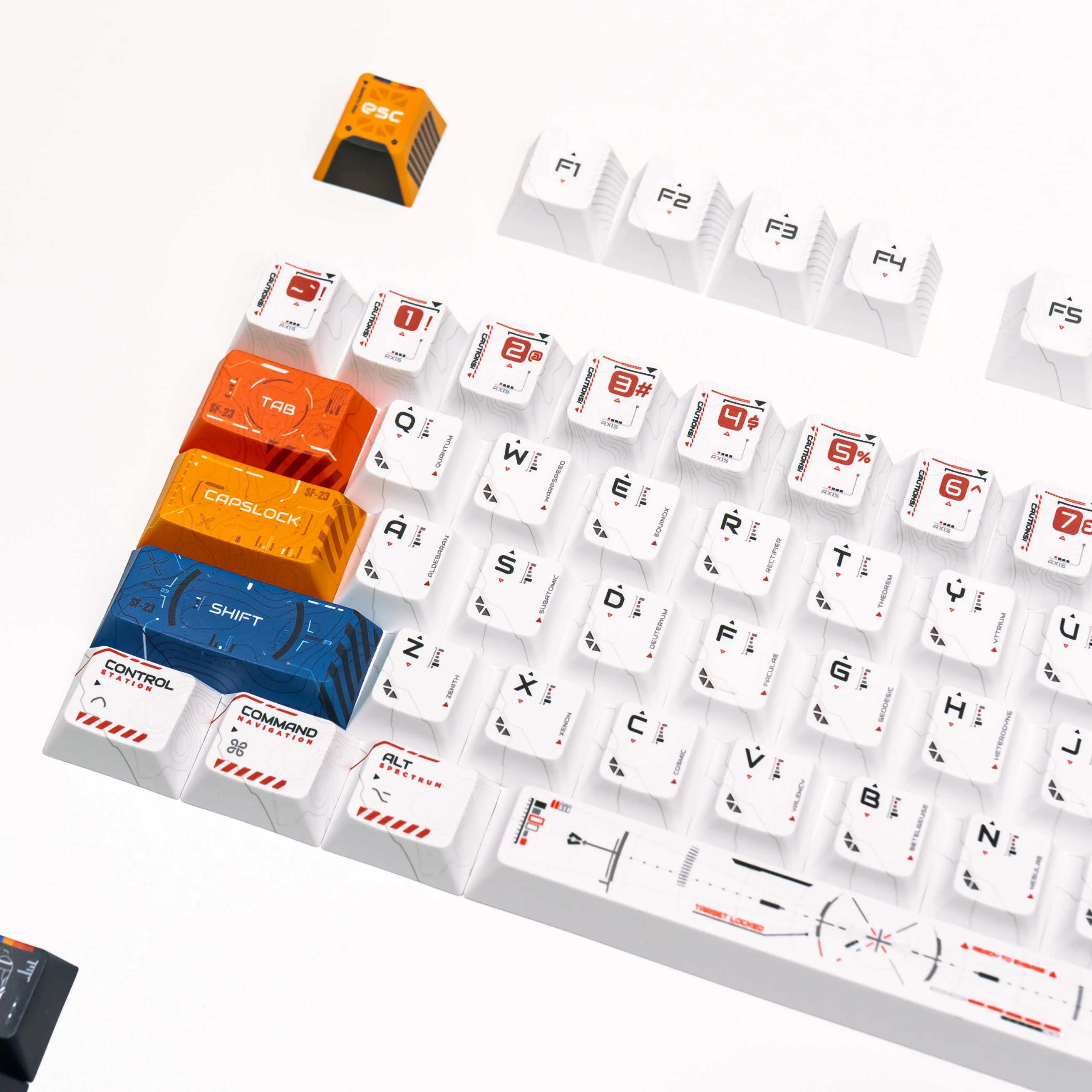 PPBT COSMONAUT PBT Dye Sub Keycap Set by Press Play x Phangkey - Image 7