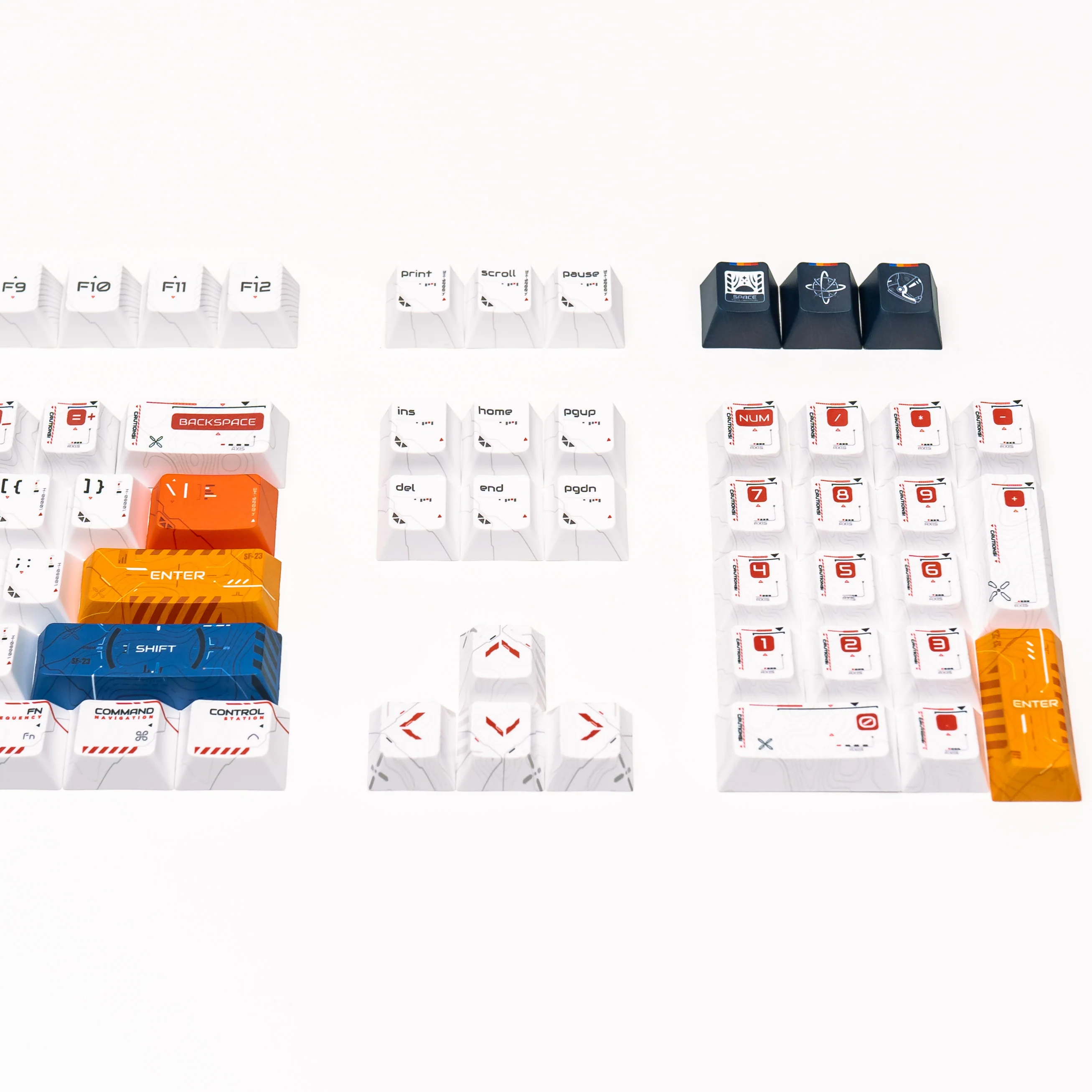 PPBT COSMONAUT PBT Dye Sub Keycap Set by Press Play x Phangkey - Image 9