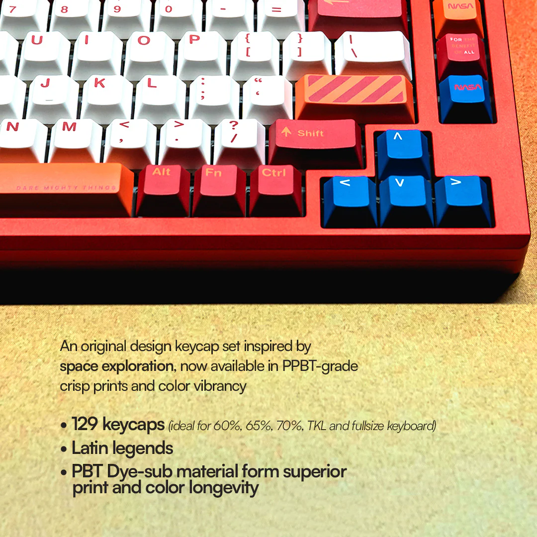 PPBT ROVER PBT Dye Sub Keycap Set - Image 3