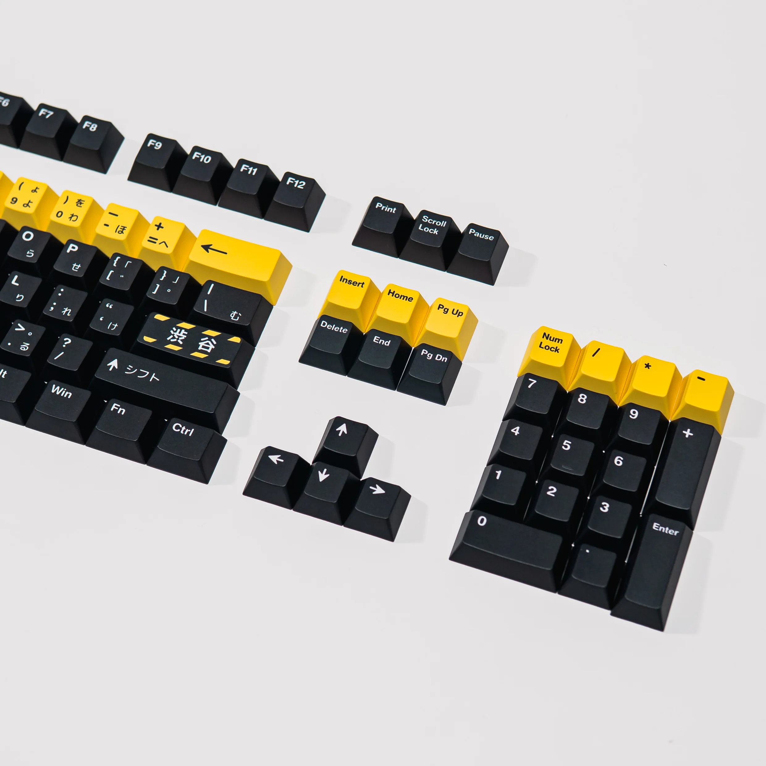 PPBT SHIBUYA ALT PBT Dye Sub Keycap Set Japanese Root - Image 10