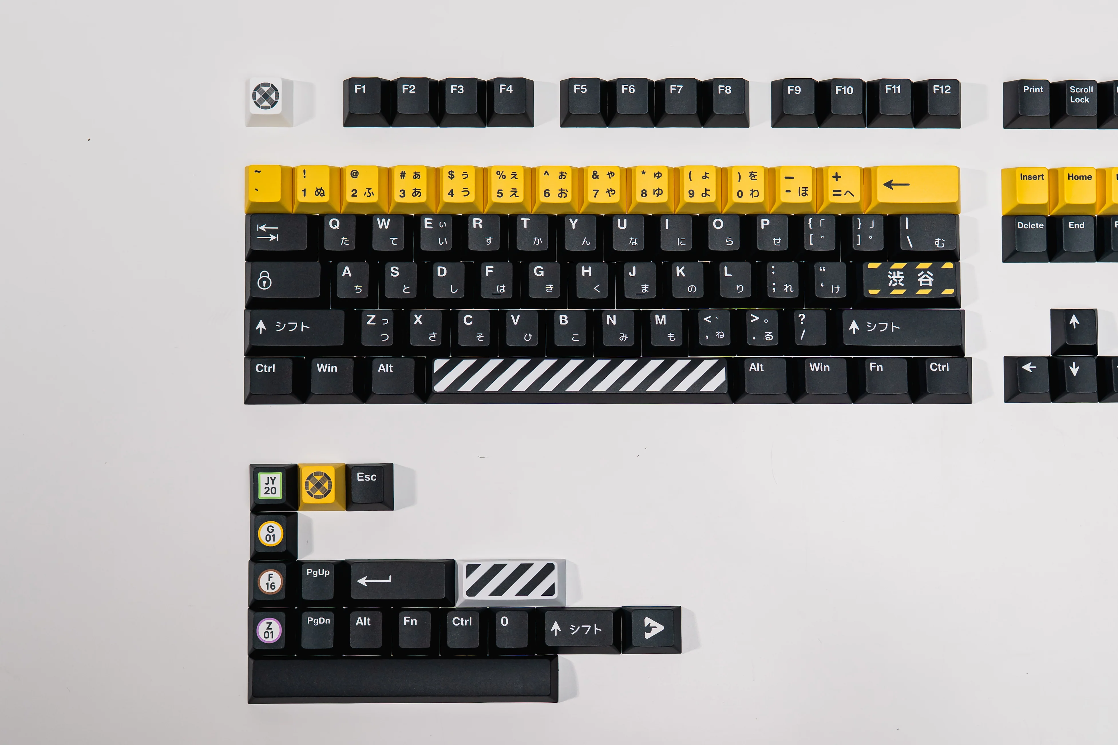 PPBT SHIBUYA ALT PBT Dye Sub Keycap Set Japanese Root - Image 6