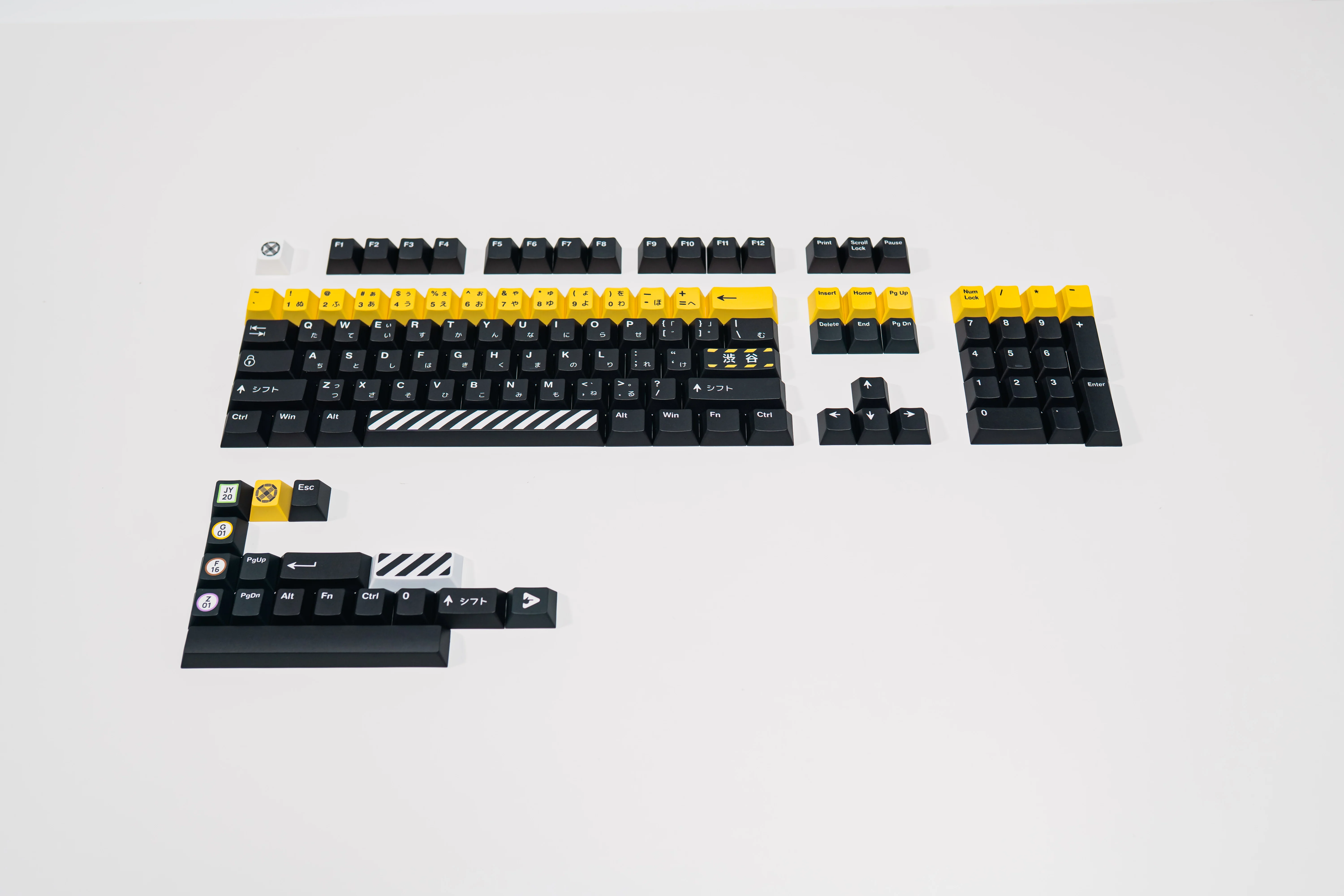 PPBT SHIBUYA ALT PBT Dye Sub Keycap Set Japanese Root - Image 7