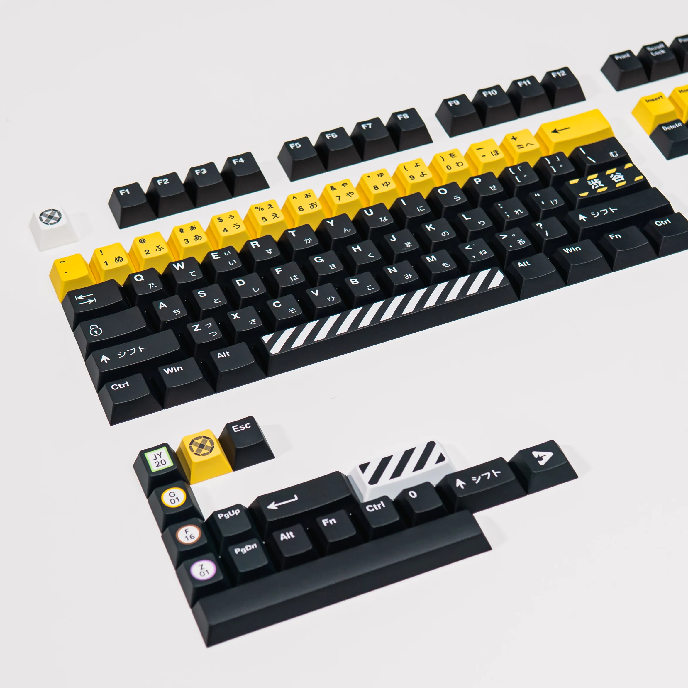 PPBT SHIBUYA ALT PBT Dye Sub Keycap Set Japanese Root - Image 8