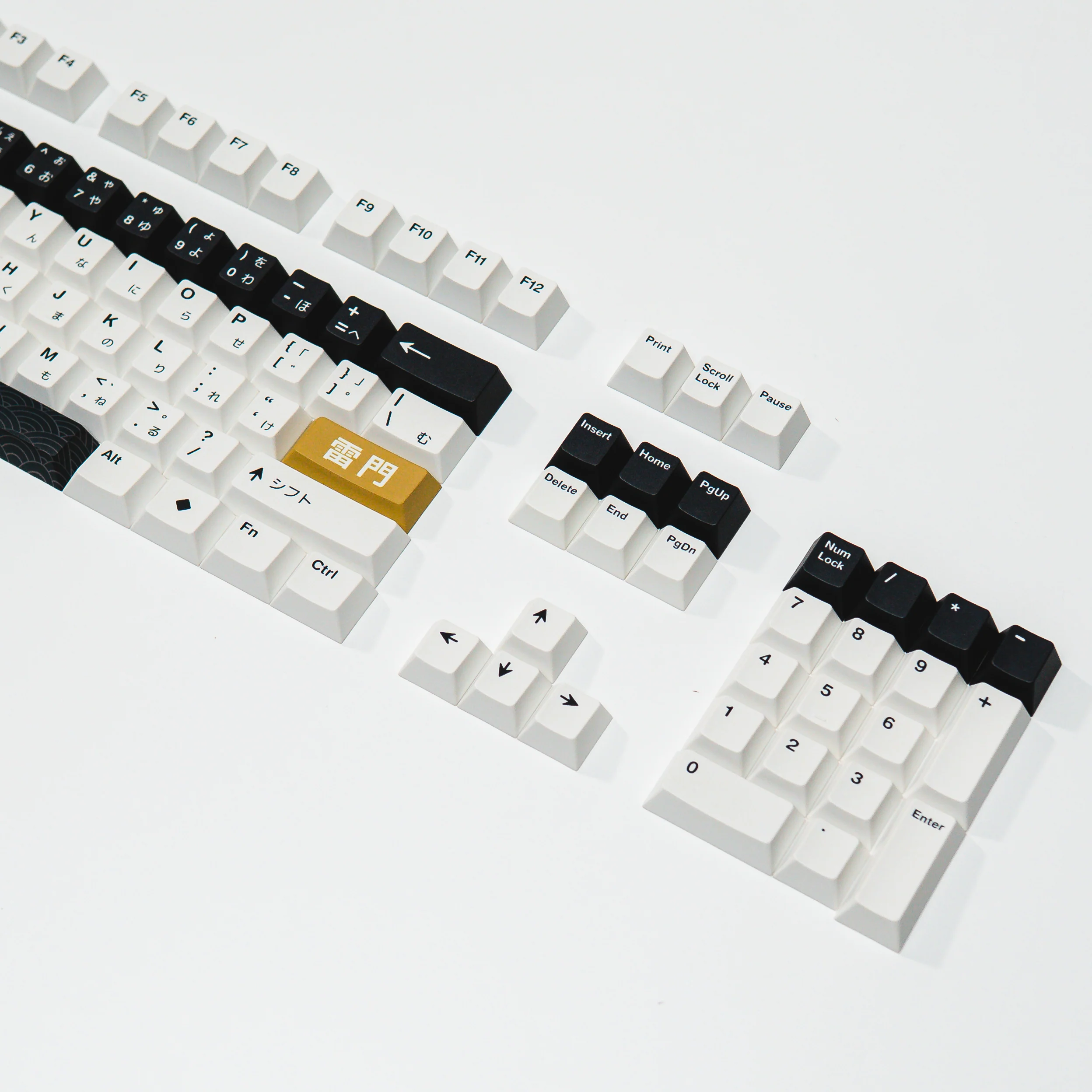 PPBT SHIRAKAWA ALT PBT Dye Sub Keycap Set Japanese Root - Image 9