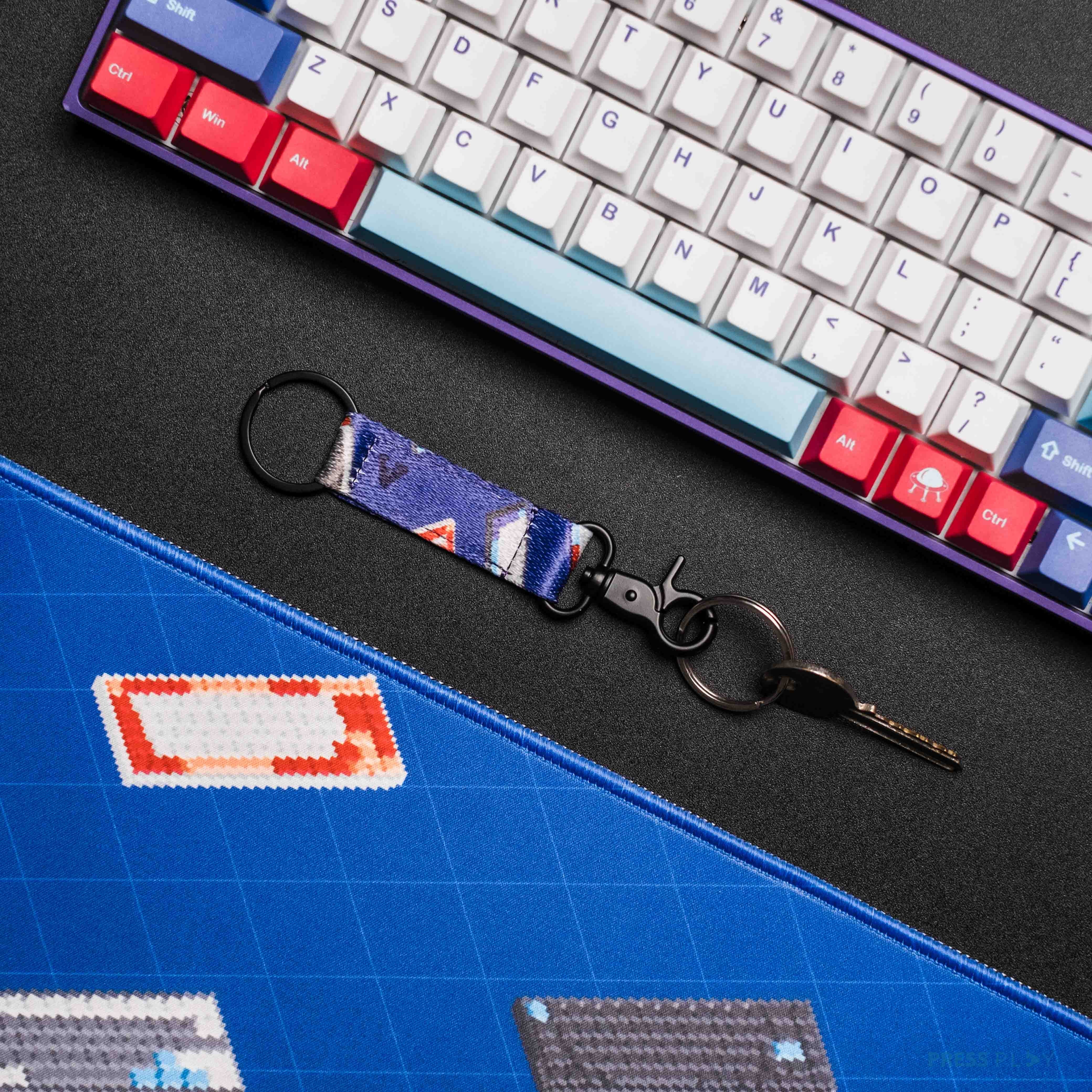 Press Play Keychain Key Holder - Image 10