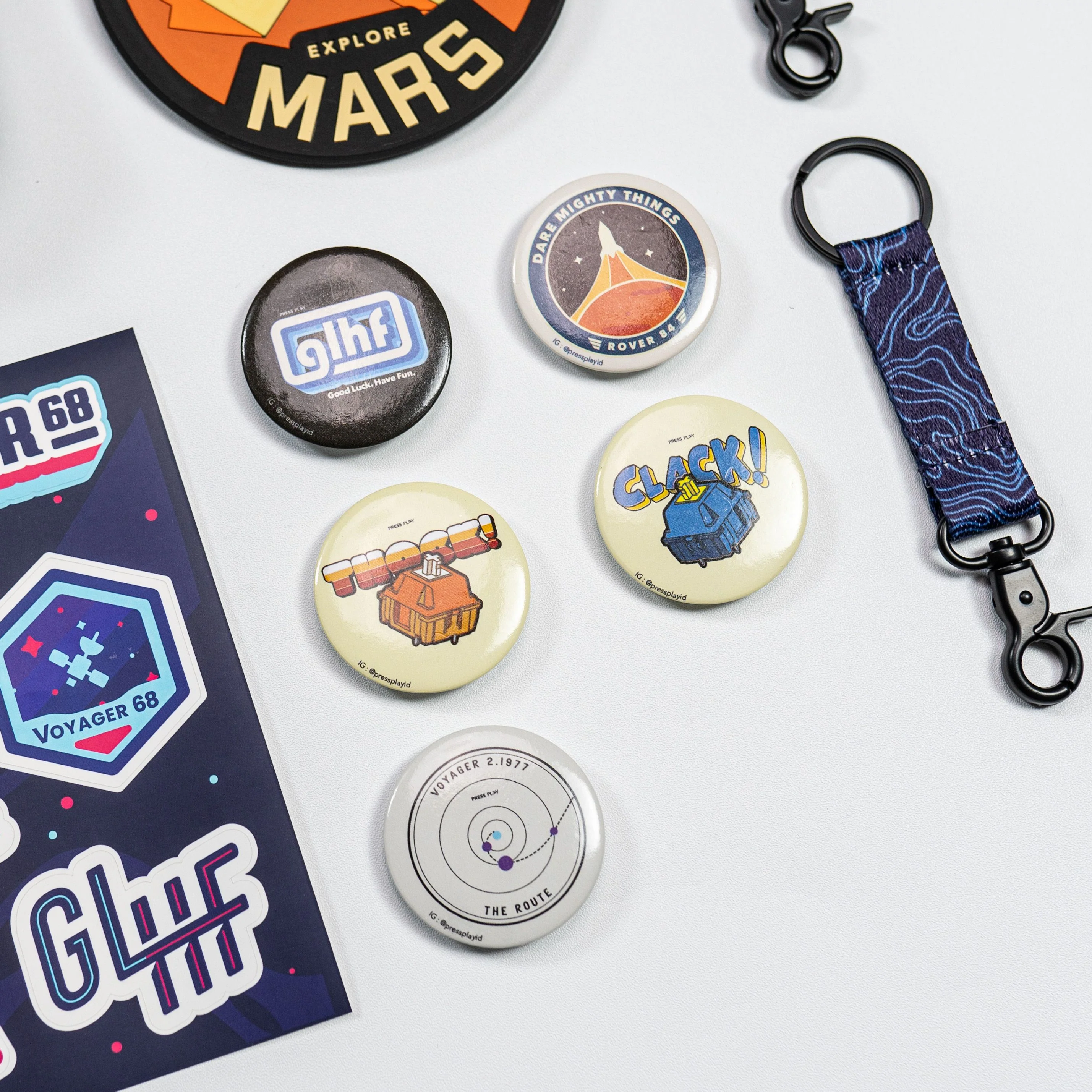 Press Play Official Merchandise Pack Bundle Souvenir - Image 6
