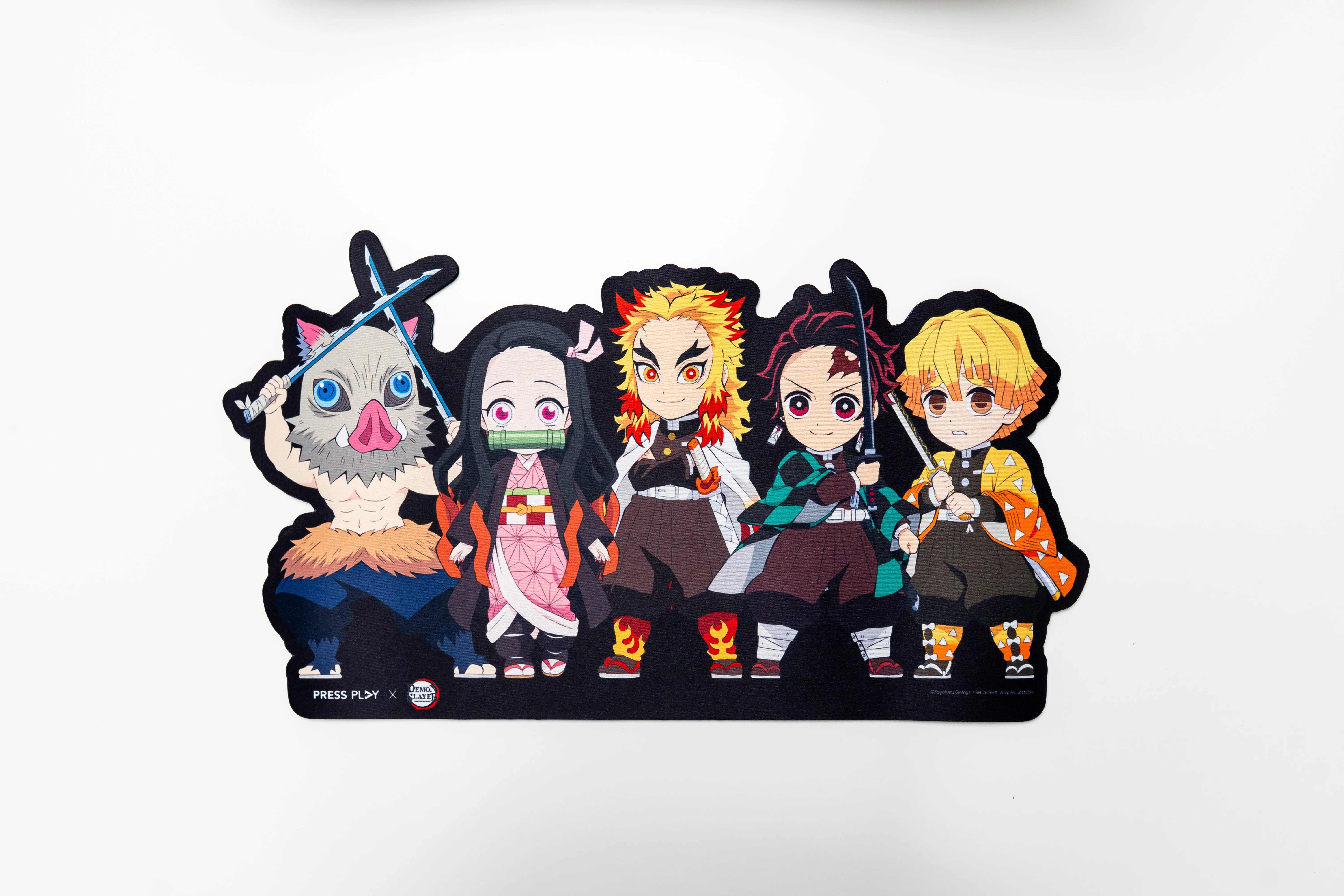 PRESS PLAY x DEMON SLAYER CHIBI ENSEMBLE 53x30cm Keyboard Mat - Image 2