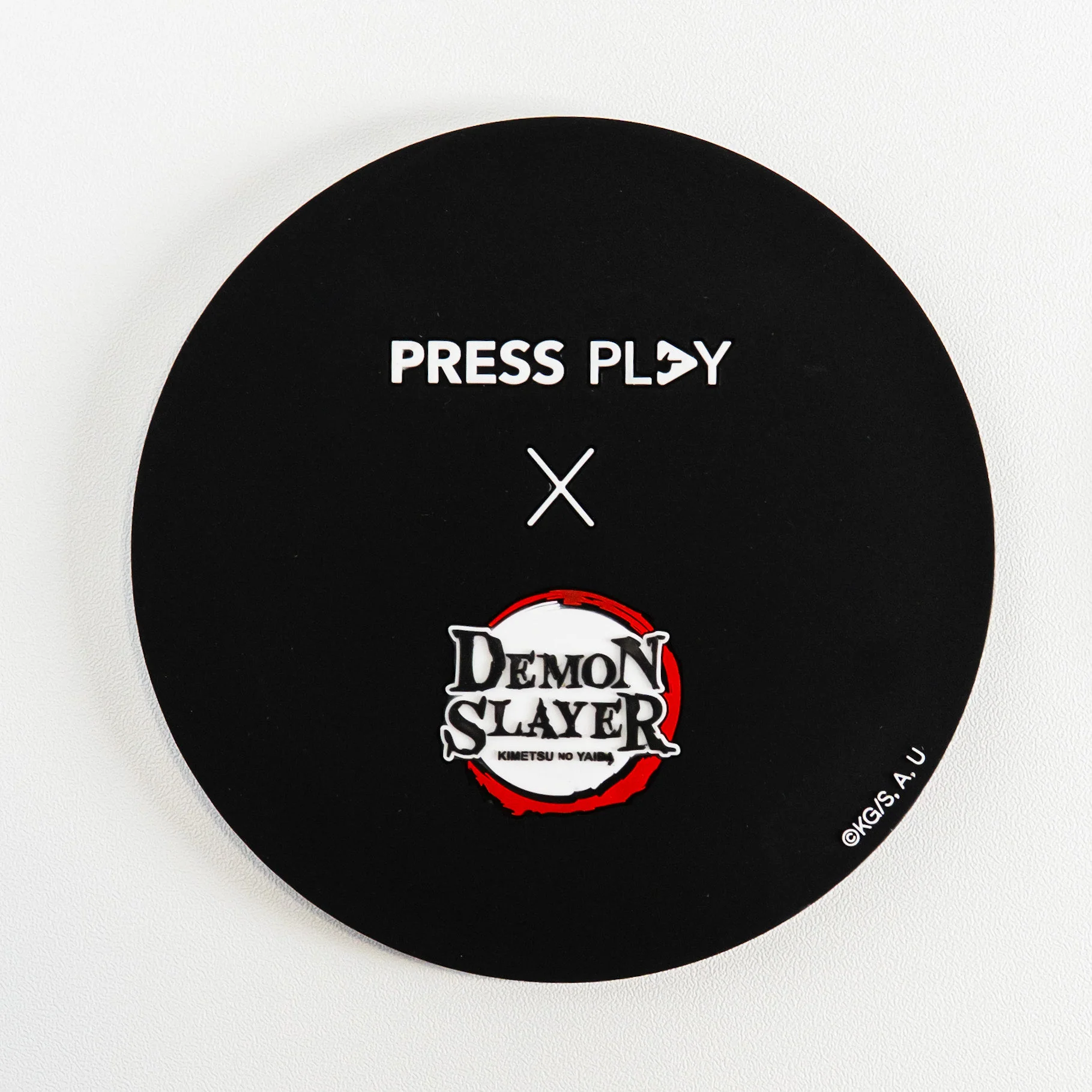 PRESS PLAY x DEMON SLAYER Demon Slayer Corps 'DESTROY' Drink Coaster - Image 4