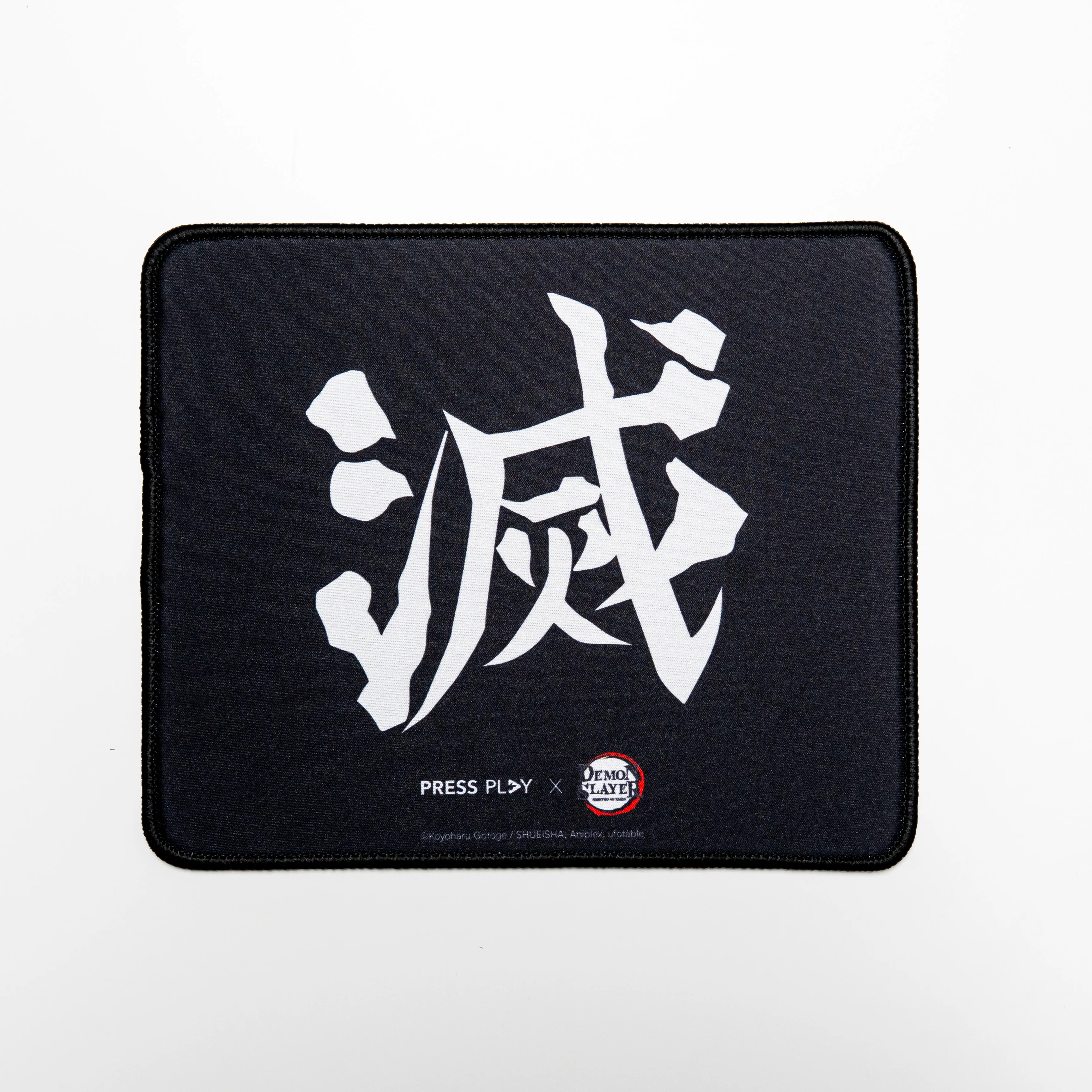 PRESS PLAY x DEMON SLAYER 'DESTROY' Kanji Demon Slayer Corps Logo 24x20 Mousepad - Image 2