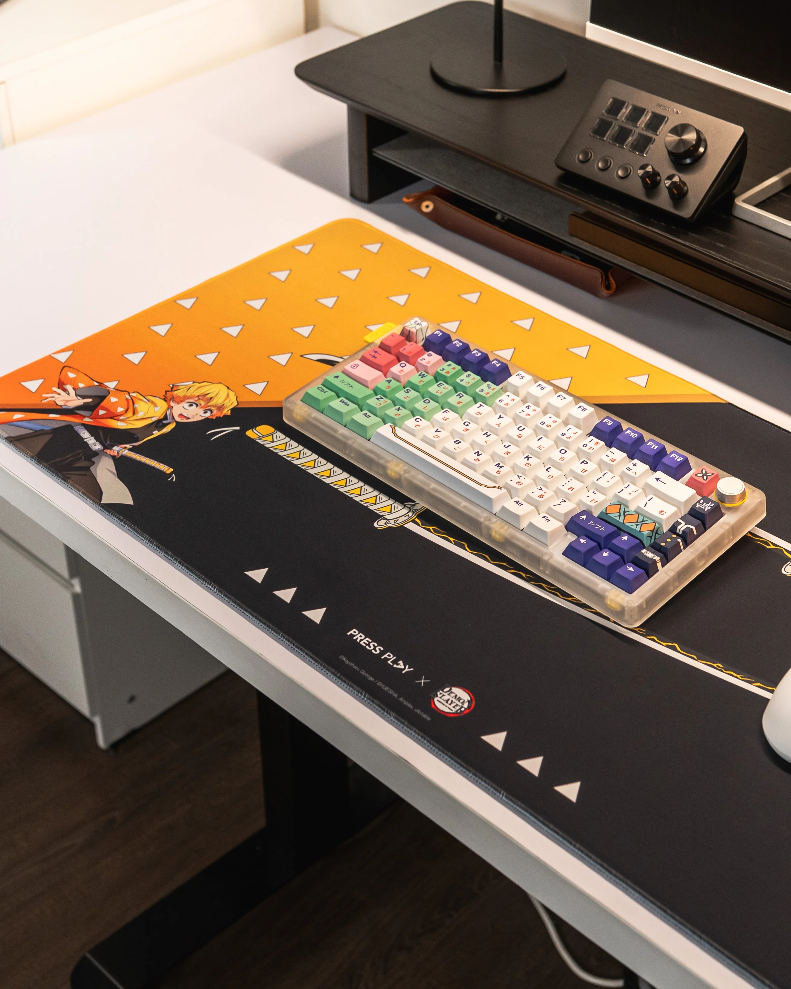 PRESS PLAY x DEMON SLAYER NICHIRIN 40x90 Gaming Deskmat Mousepad - Image 10