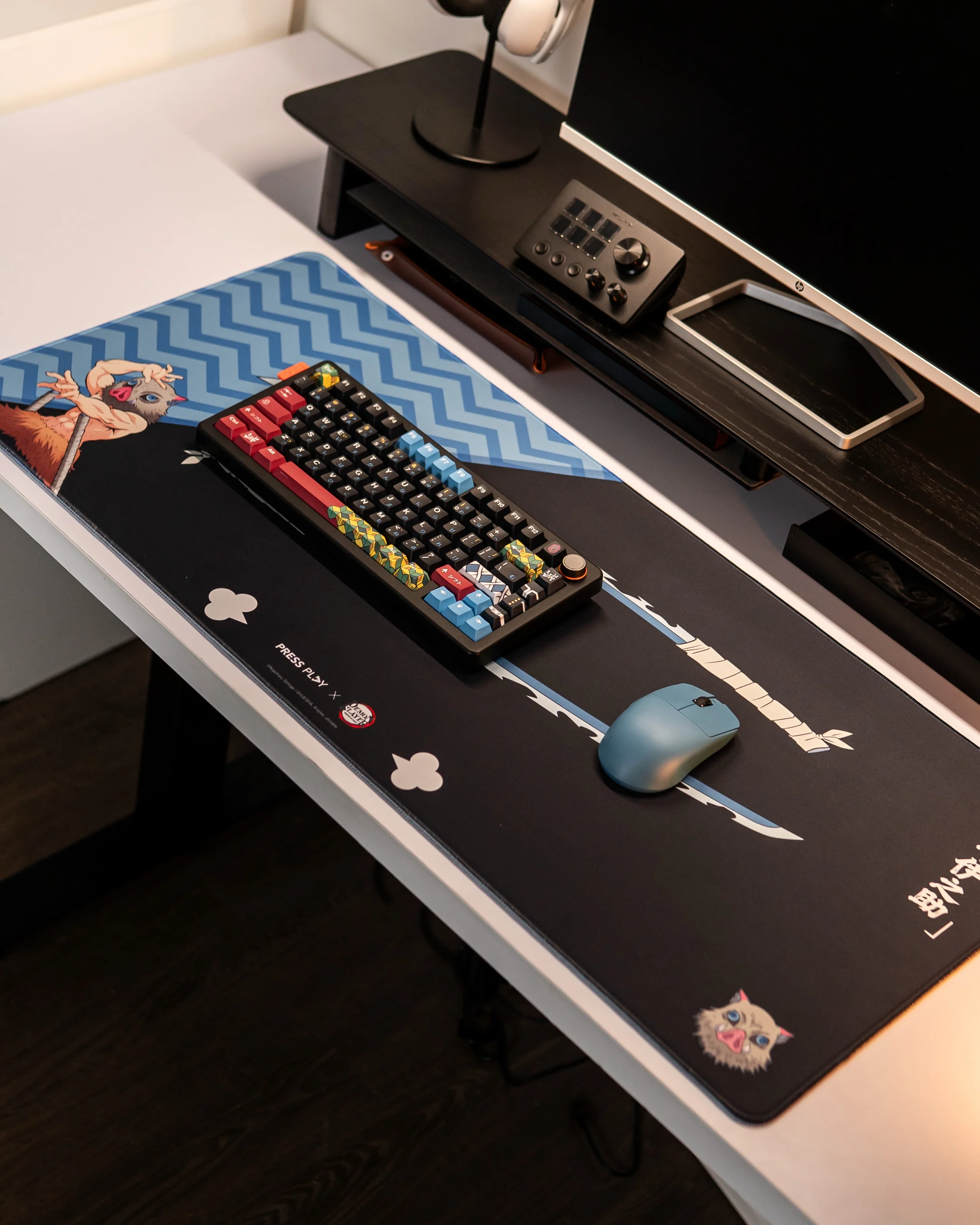 PRESS PLAY x DEMON SLAYER NICHIRIN 40x90 Gaming Deskmat Mousepad - Image 16