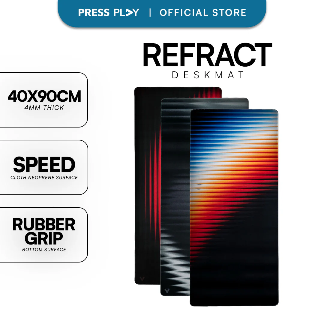 REFRACT Gaming Mousepad Deskmat - Image 2