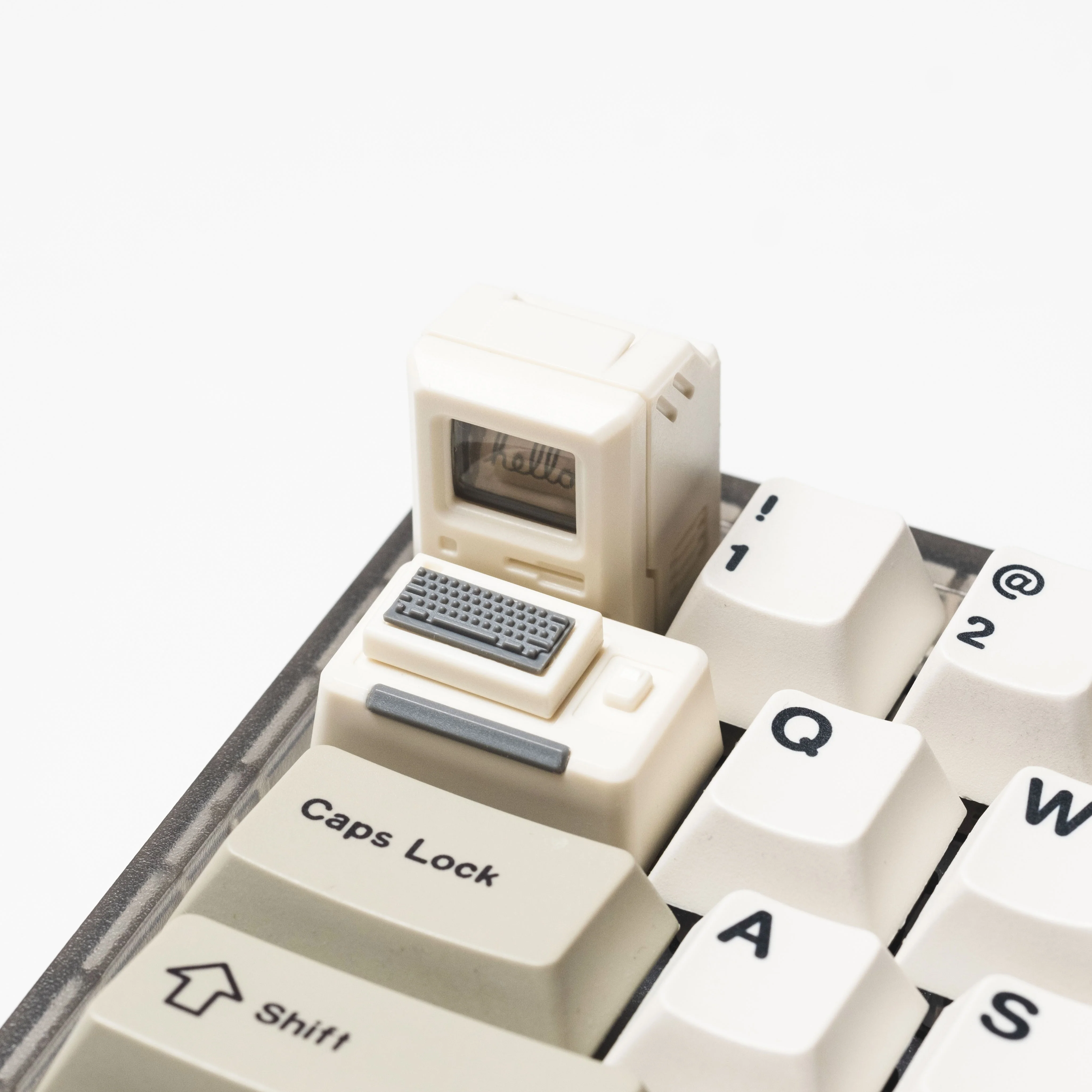 RETRO MACINTOSH MAC Artisan Keycap Magnetic Keyboard - Image 2