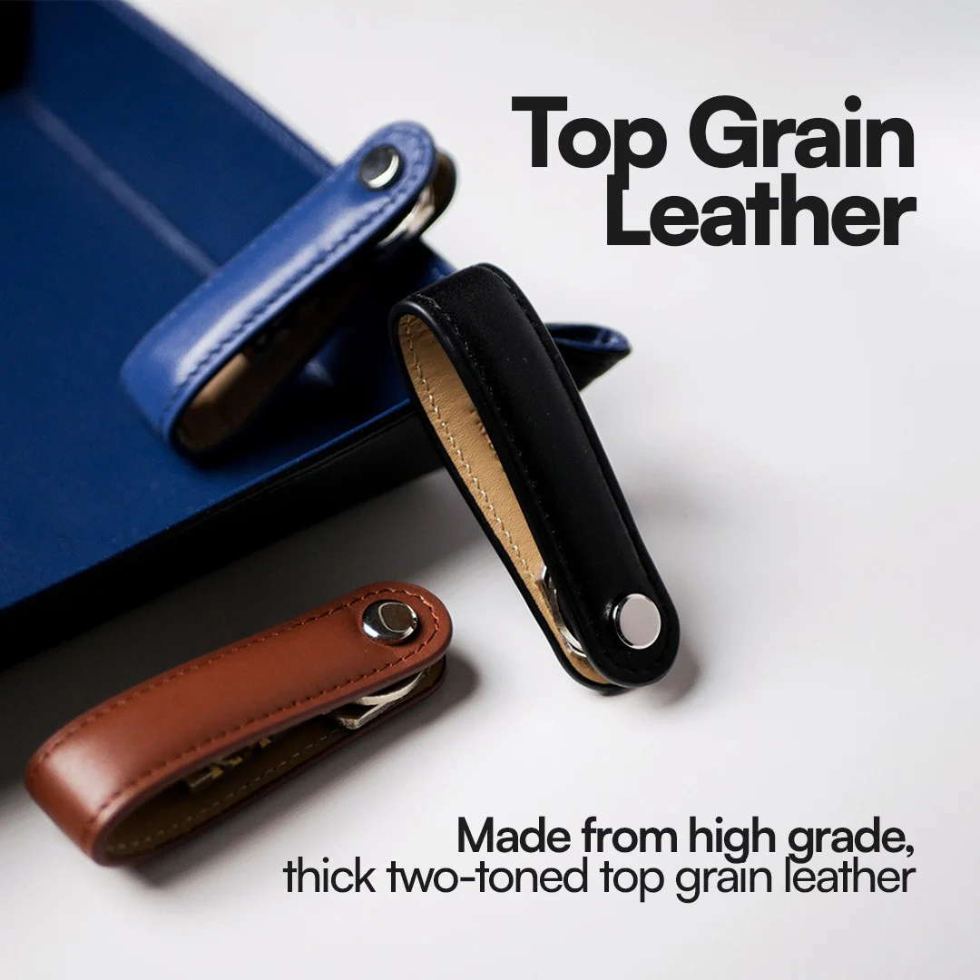 REVOLVE Leather Keyholder Key Holder Kulit by Press Play - Image 3