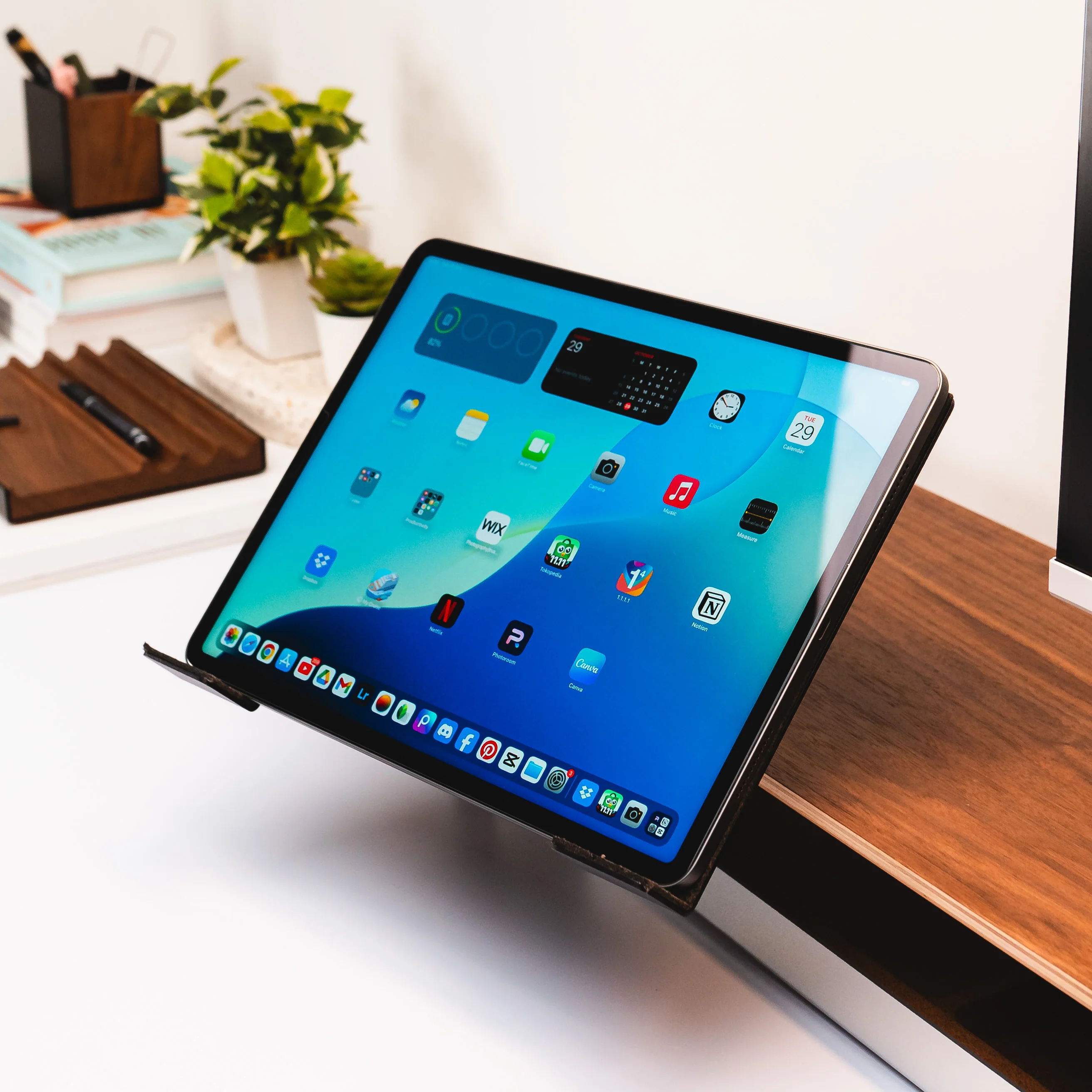 Rotatable Laptop Tray Tablet Dock for NOOK Desk Shelf Pro - Image 4