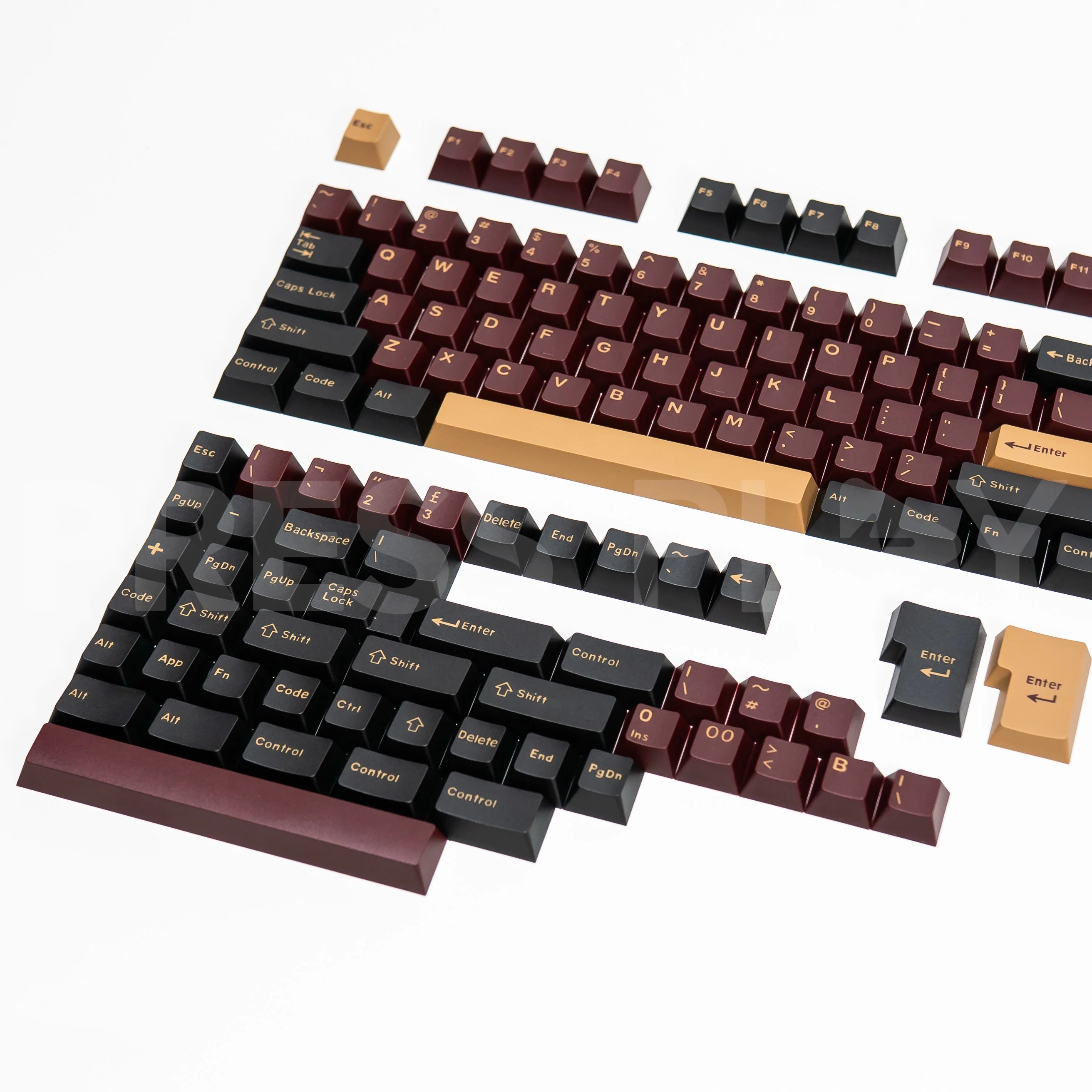 SCARLET PBT Doubleshot Keycaps Keycap Set - Image 9