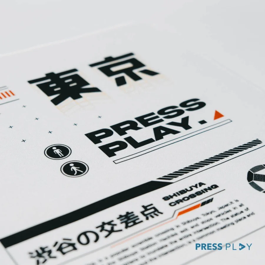 SHIBUYA Gaming Mousepad Deskmat by Press Play - Image 6